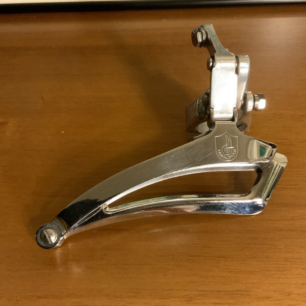 NOS Vintage 1980s Campagnolo Victory LX Triple Front Derailleur Clamp-on 28.6 NOS Vintage 1980s Campagnolo Victory LX Triple Front Derailleur Clamp-on 28.6