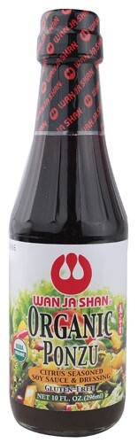 Wan Ja Shan Ponzu Soy Sauce & Dressing Organic Citrus Seasoned -- 10 fl oz 