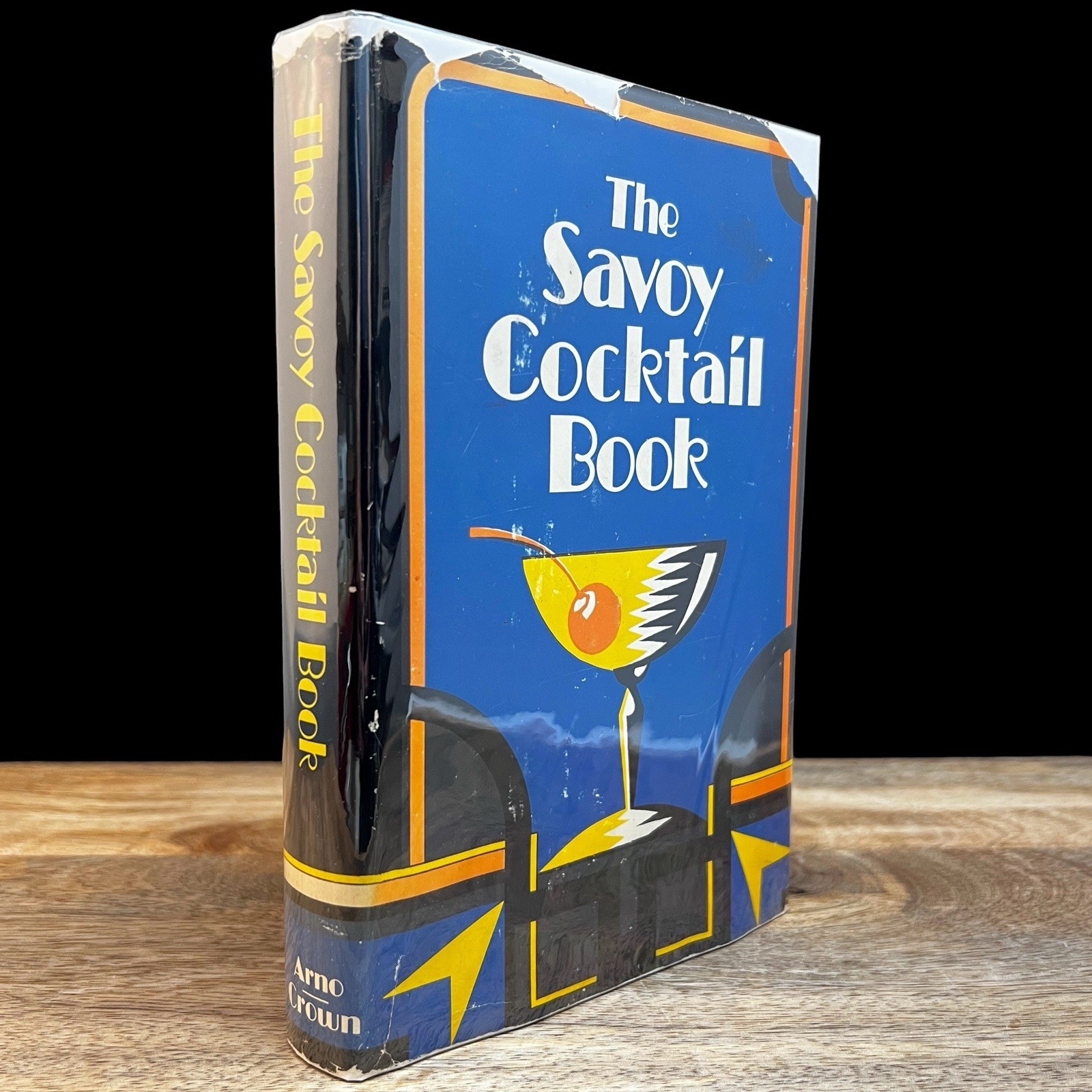 The Savoy Cocktail Book London Hotel Art Deco Vintage HB DJ Harry Craddock