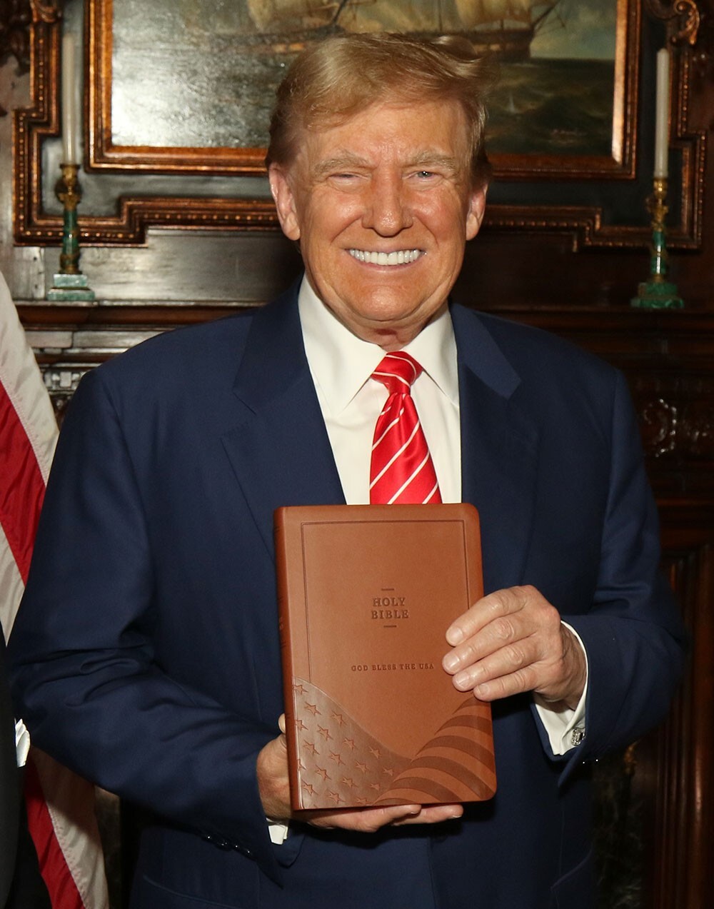 God Bless The USA Bible KJV , Official Trump, Lee Greenwood MAGA