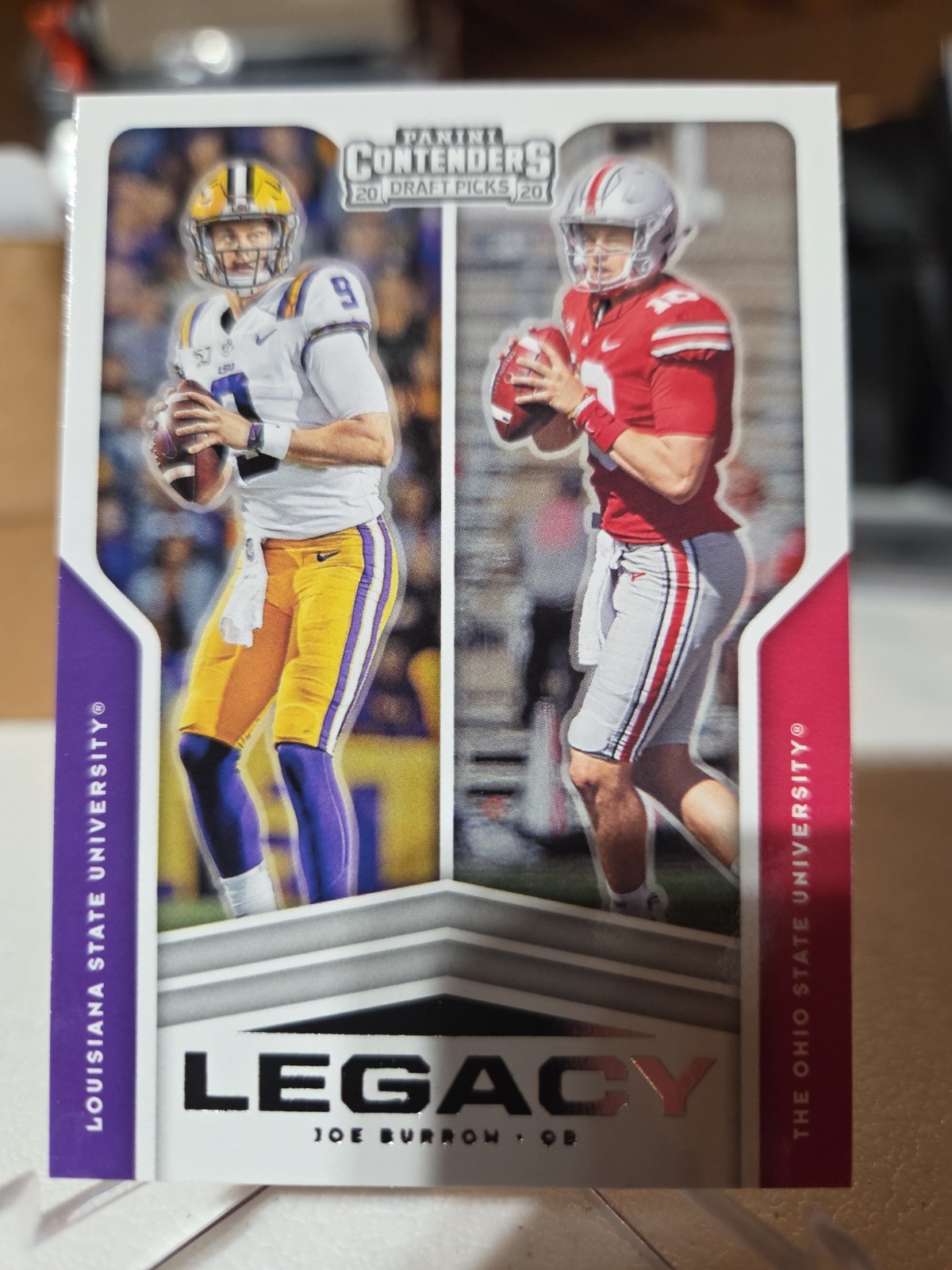 2020 Panini Contenders Draft Picks - Legacy Joe Burrow #16 (RC) 2020 Panini Contenders Draft Picks - Legacy Joe Burrow #16 (RC)