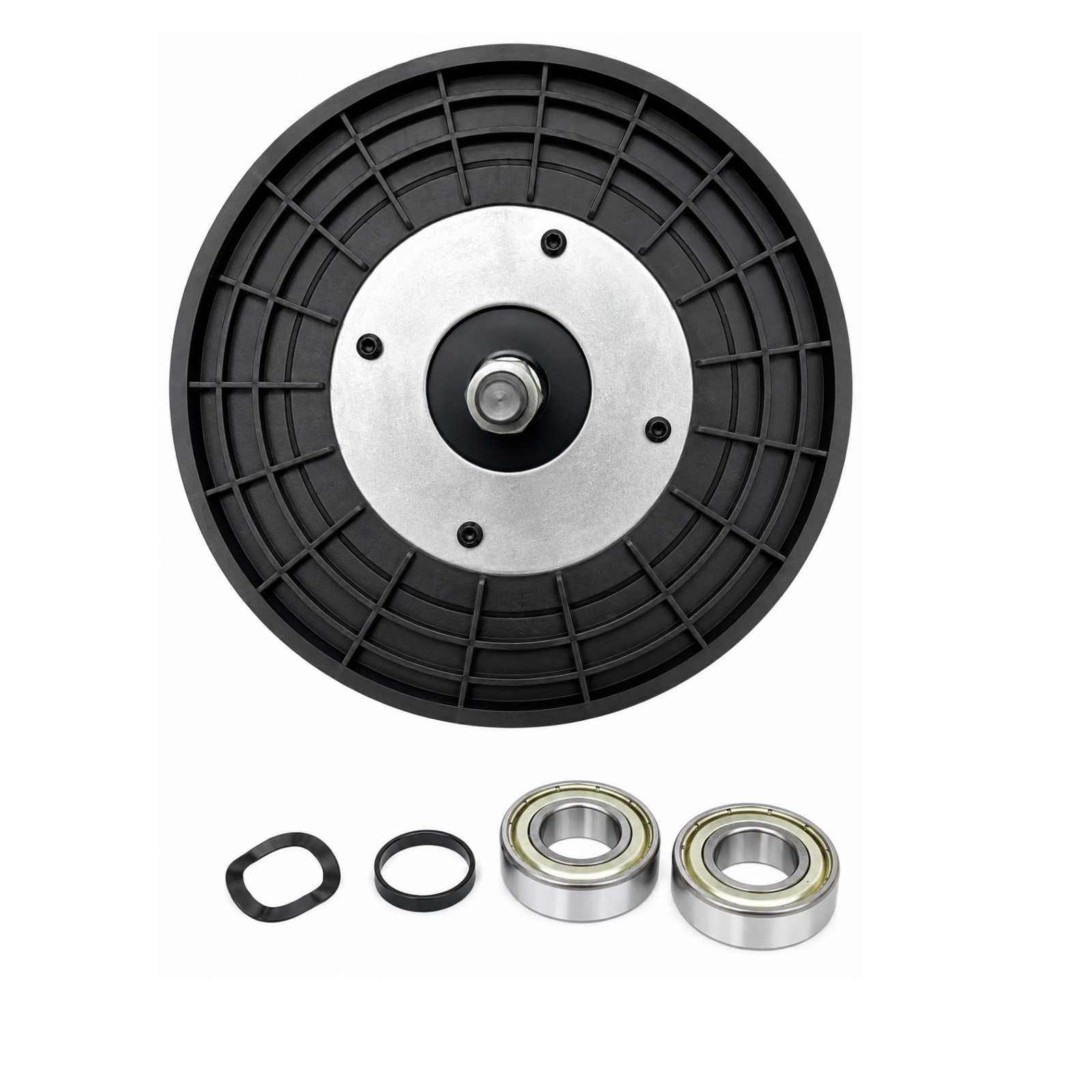 Bowflex Schwinn Stationary Bike Crank Pulley W/bearings & Hardware 1000513168