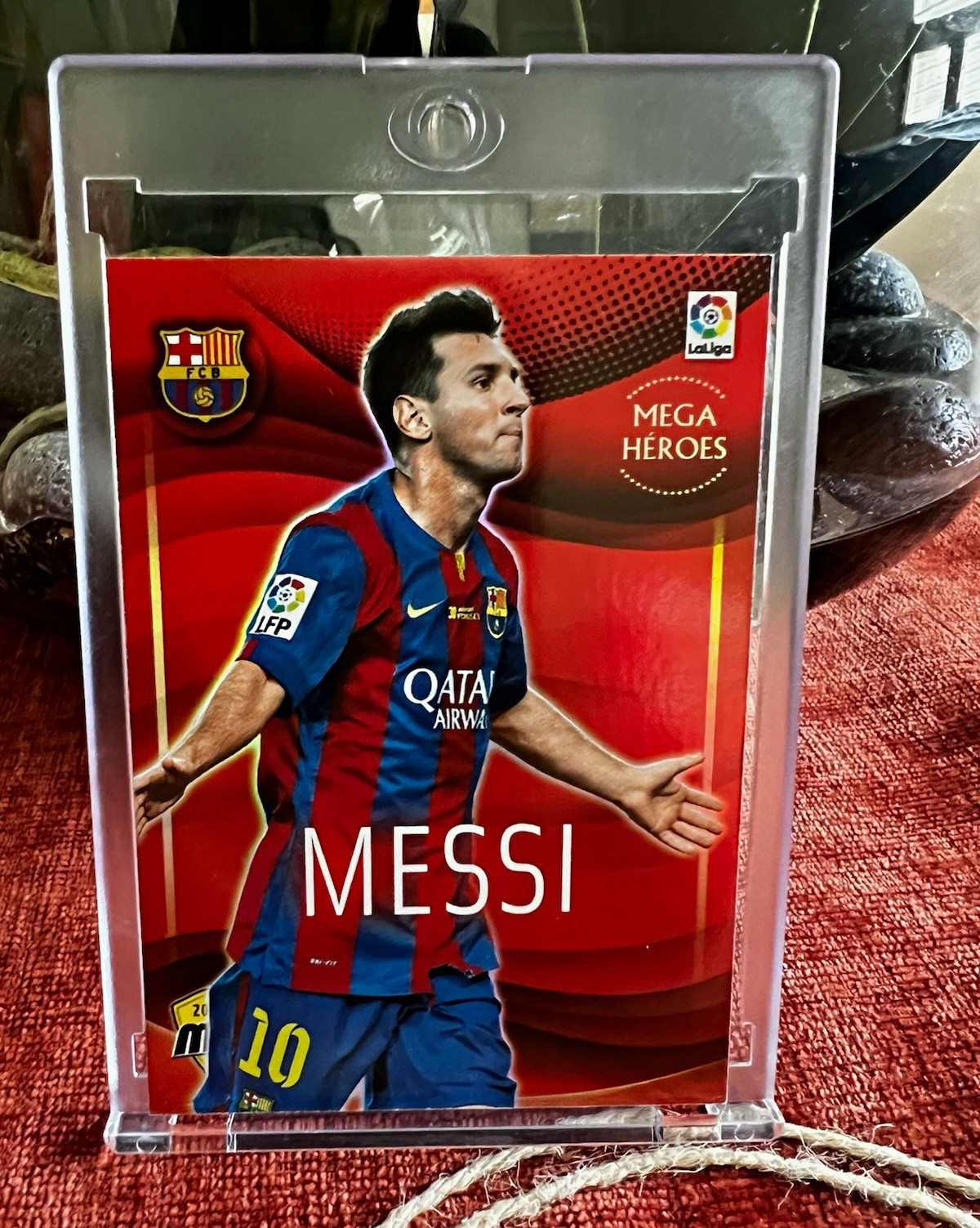 Panini 2015-16 Megacracks MGK La Liga Mega Héroes #80 Lionel Messi