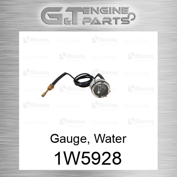 1W5928 GAUGE, WATER fits CATERPILLAR (NEW AFTERMARKET) 1W5928 GAUGE, WATER fits CATERPILLAR (NEW AFTERMARKET)
