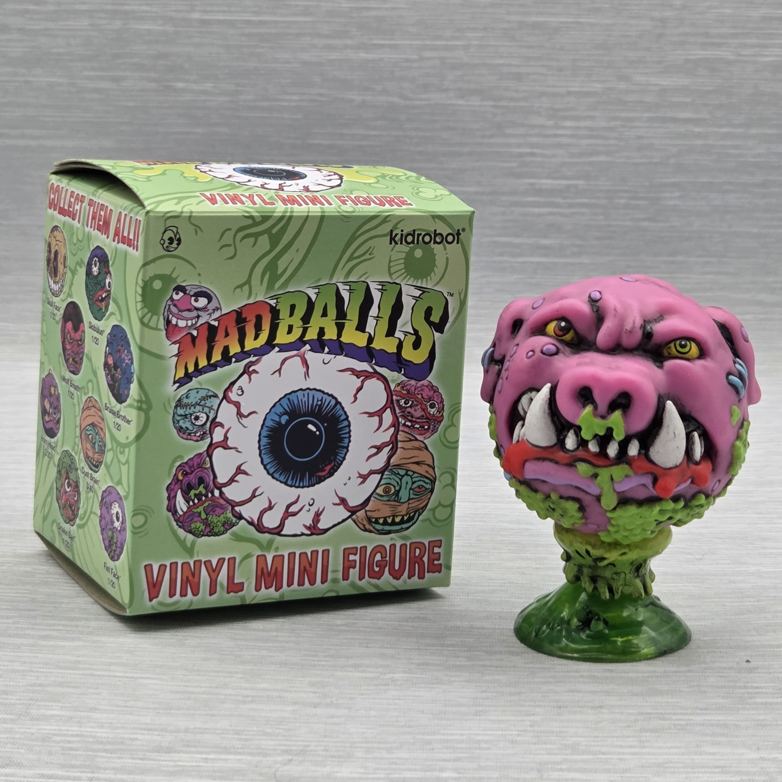 Madballs Vinyl Mini Series Swine Sucker 2” Kidrobot Blind Box 2016 3/40 Ratio