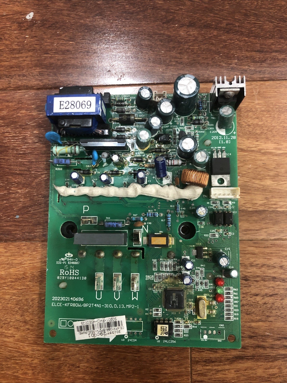 Midea 202302140696 Main Control Board 201357290001