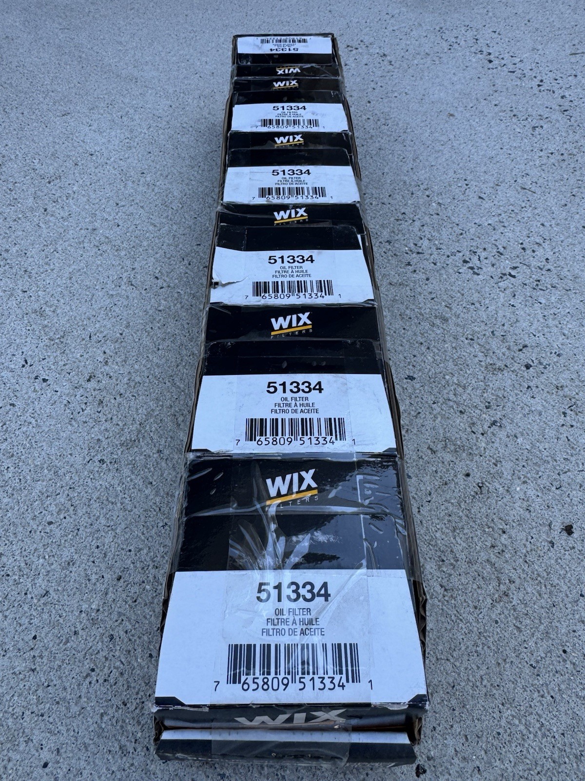 New Wix 51334 Engine Oil Filter Lot Of 6 Filters