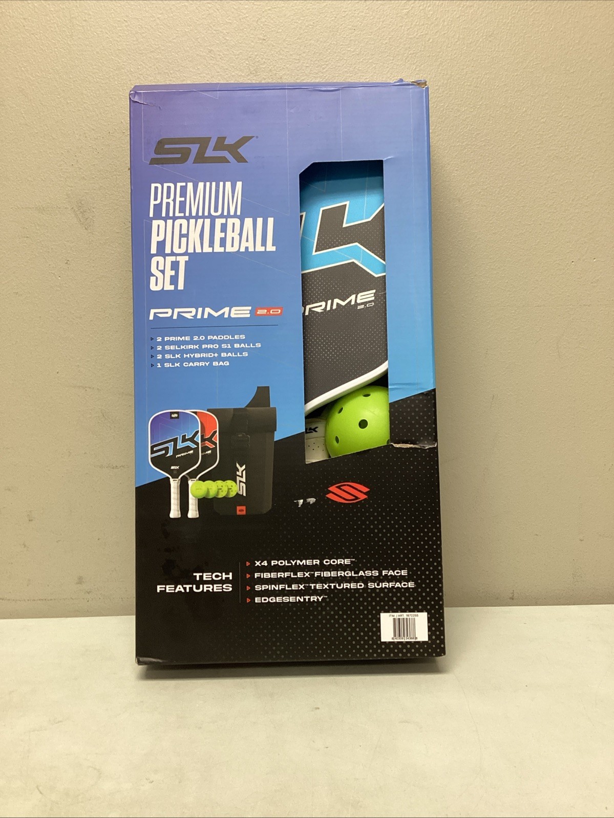 Selkirk SLK Prime Max Premium Pickleball Set Carry Bag 2 Balls 2 Paddles