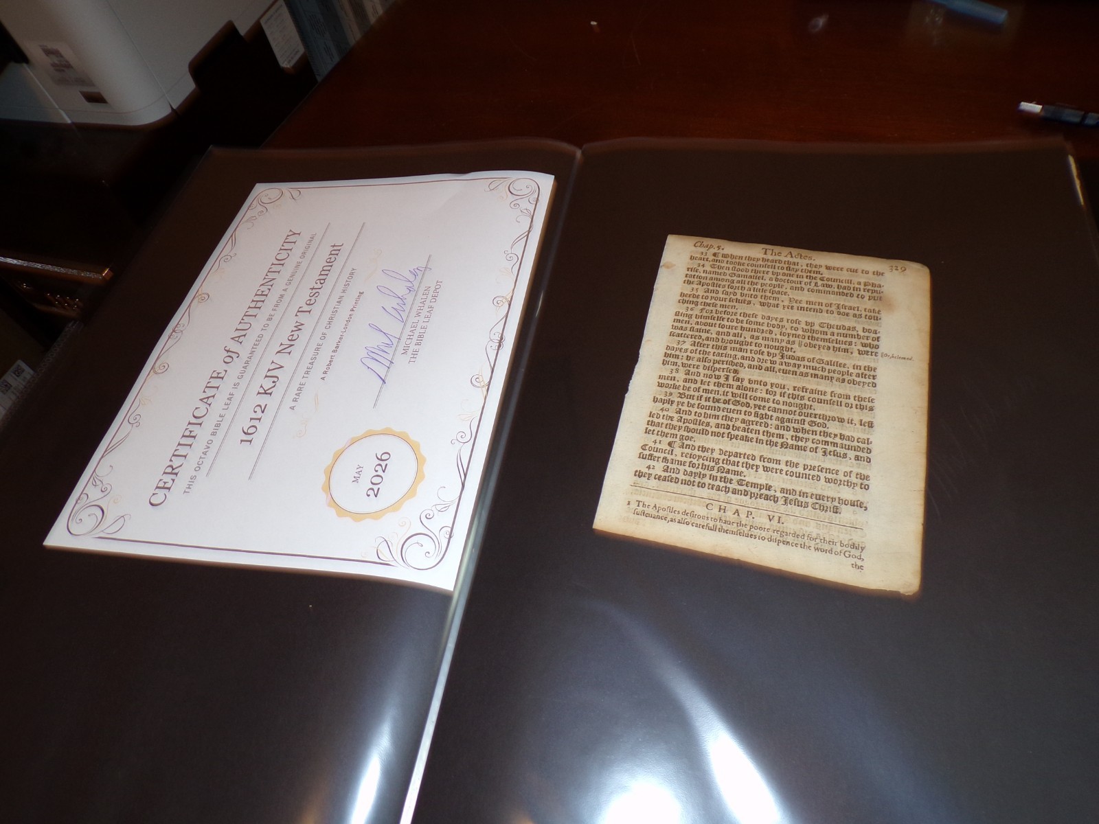 15 Different Bible Leaves-Starter Collection-All King James Leaves-From 1612