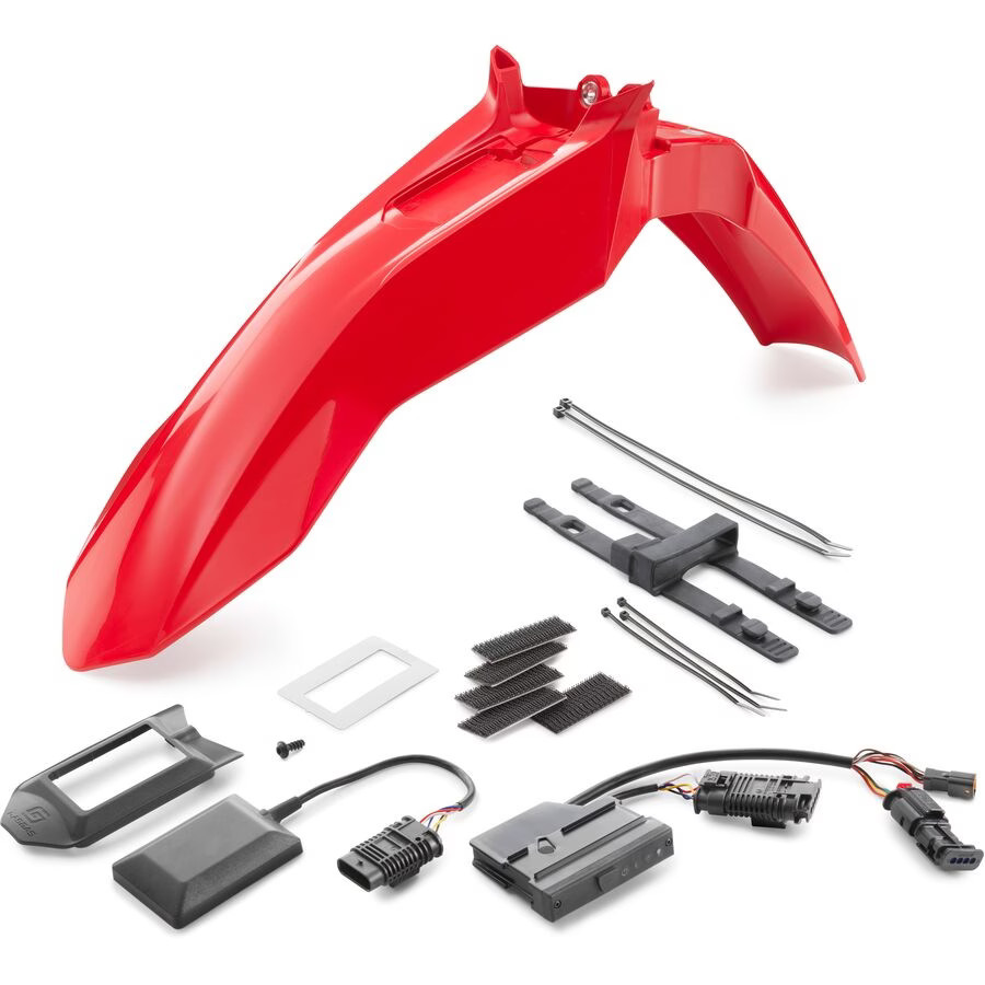GasGas Technical Accessories Connectivity Unit GPS Fender Kit - Red