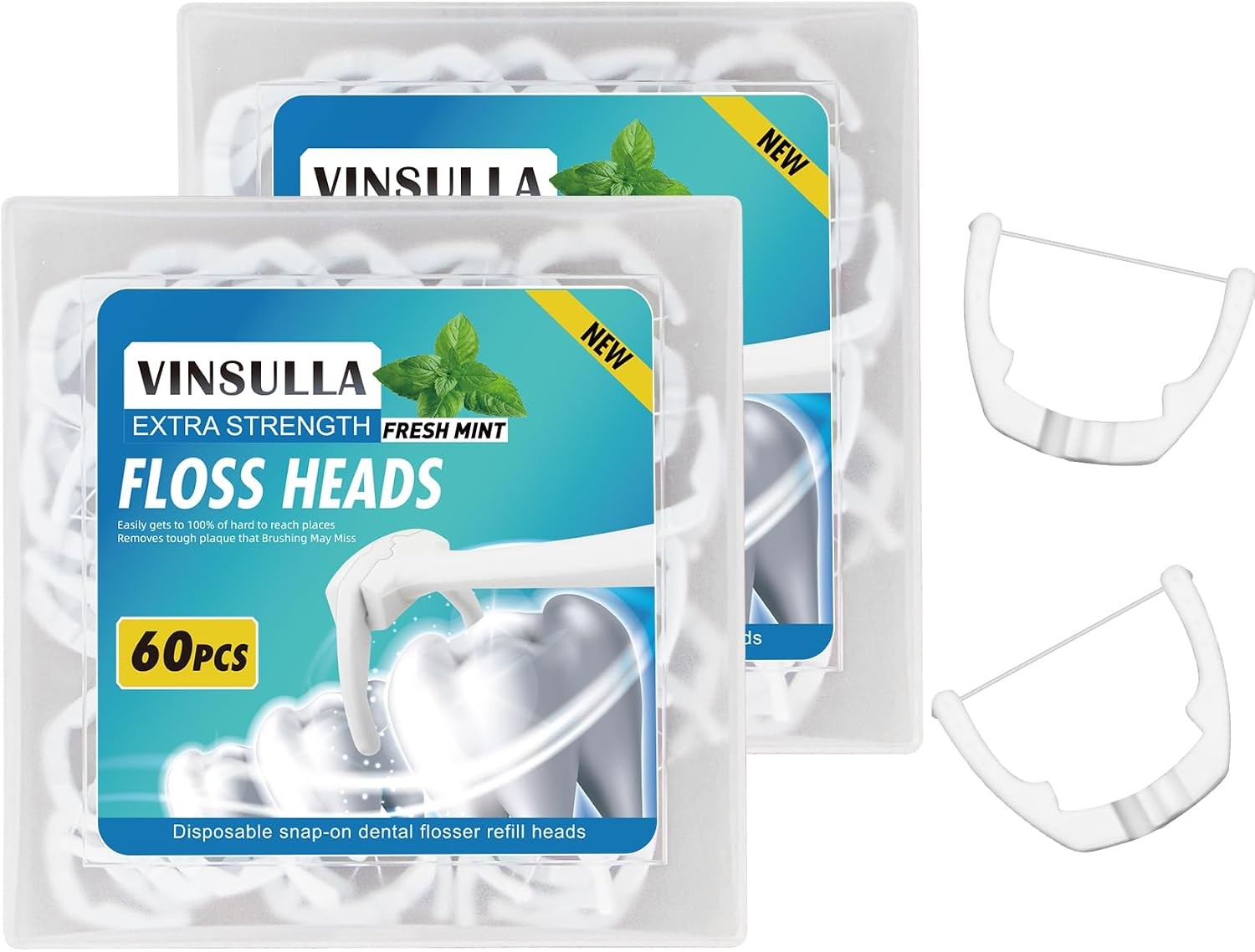 Flosser Refill Heads Compatible with Listerine Ultraclean Access Flosser Refill Heads Compatible with Listerine Ultraclean Access