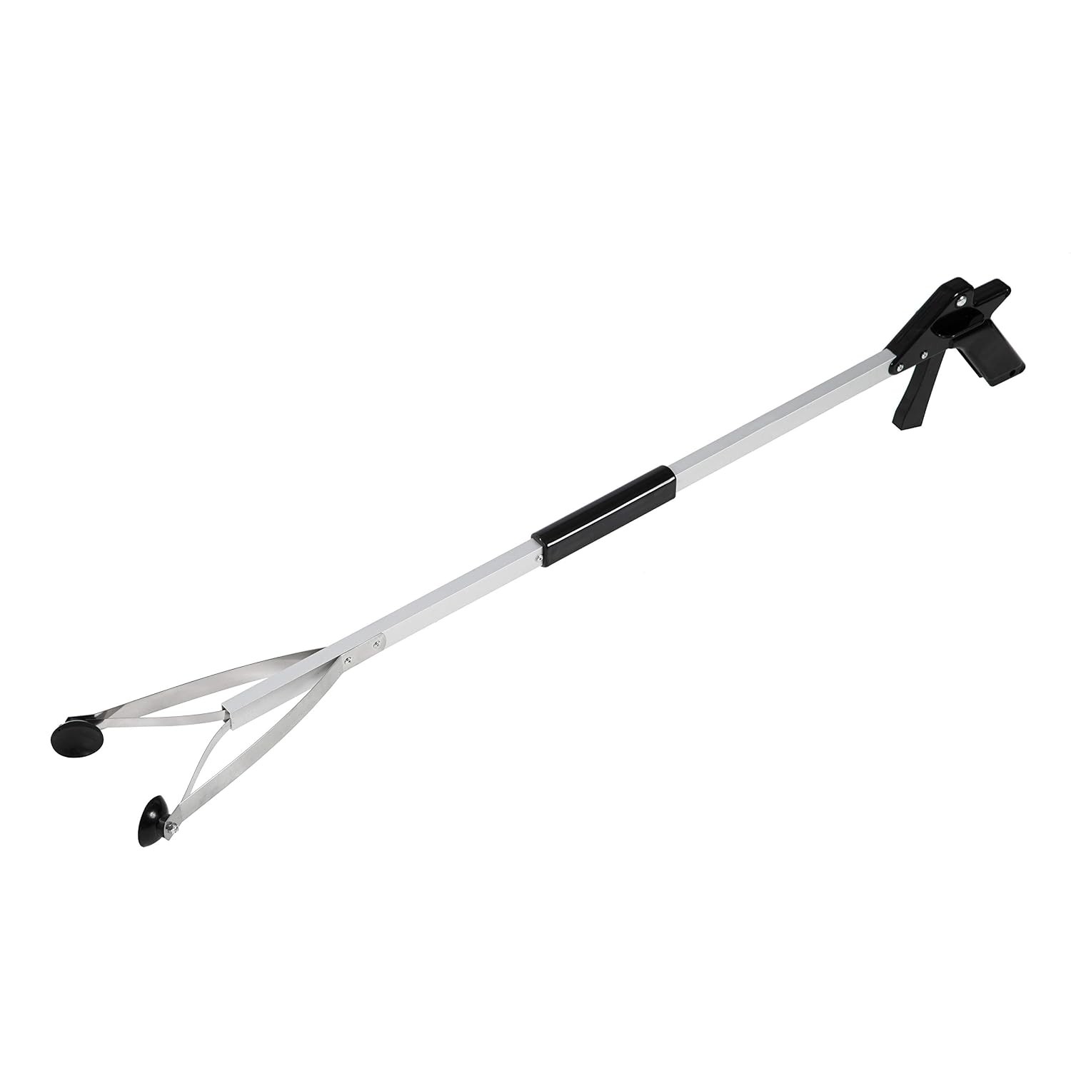 Grabber Reacher Suction Cup Grip Tool- Long 32 Inch Foldable Strong Heavy Duty A