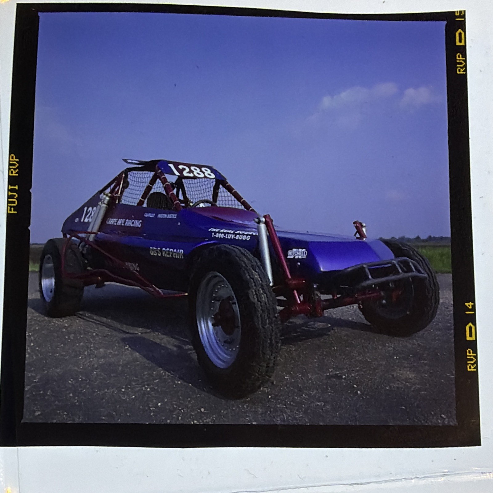 Vintage Off Road Racing Buggy 1288 Archive Professional Photo Transparency Lot 