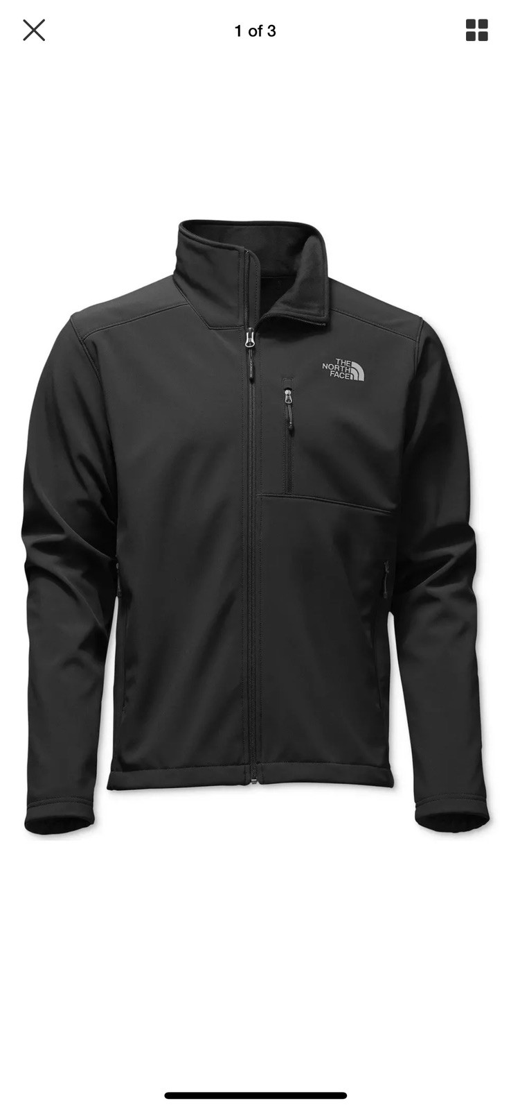 Men\'s The North Face Black Apex Bionic 2 Jacket NWT