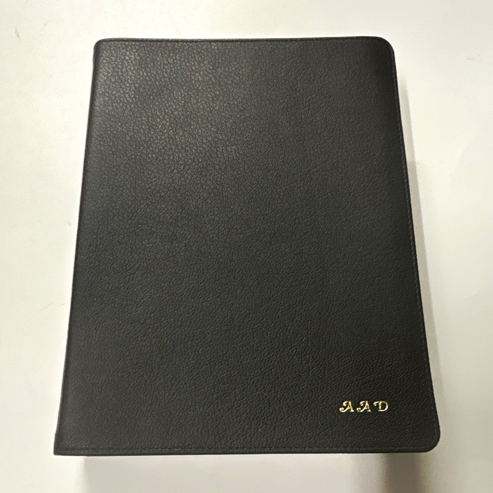 CSB Single-Column Wide-Margin Bible Holman Handcrafted Black Goatskin 2021