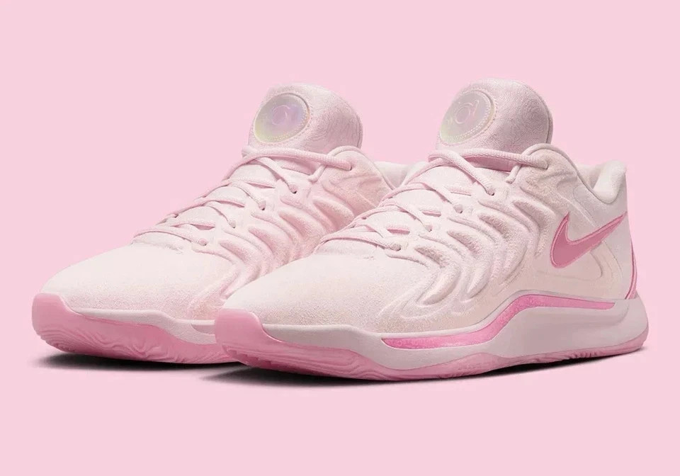 NEW KD17 Men\'s Size 8 Pink Foam/Beyond Pink FZ1518-600 RARE (Box No Lid) NEW KD17 Men\'s Size 8 Pink Foam/Beyond Pink FZ1518-600 RARE (Box No Lid)