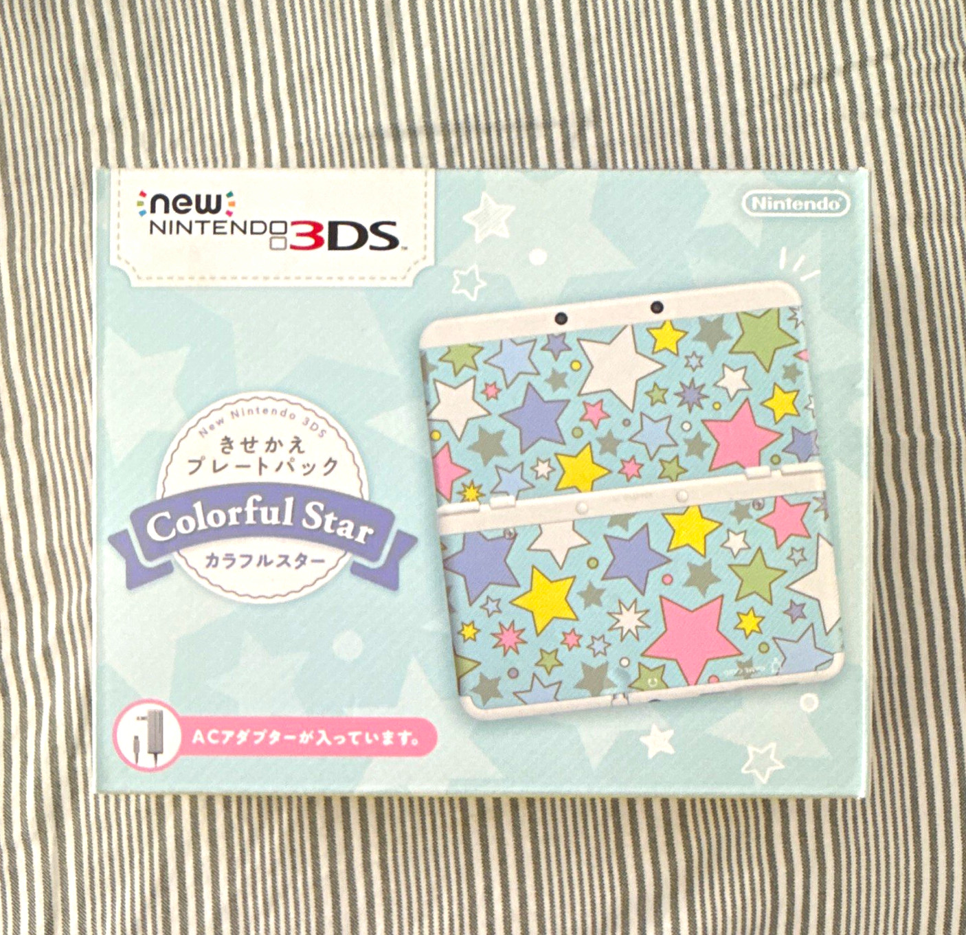 Nintendo New Nintendo 3DS Colorful Star from Japan open box.
