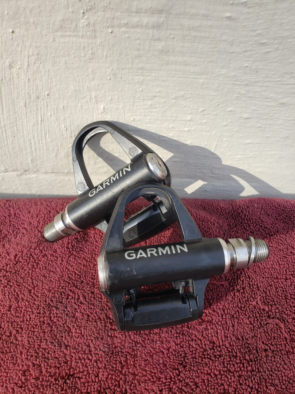 Garmin Rally RS200 Dual-Sided Power Meter Pedal Set Tested Works As PICTURED 