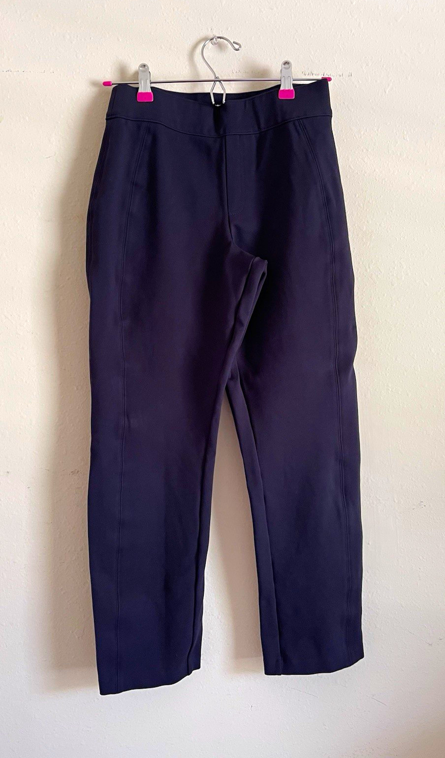 SPANX Navy Shapewear Leggings S Petite Firm Control High-Waisted Stretch