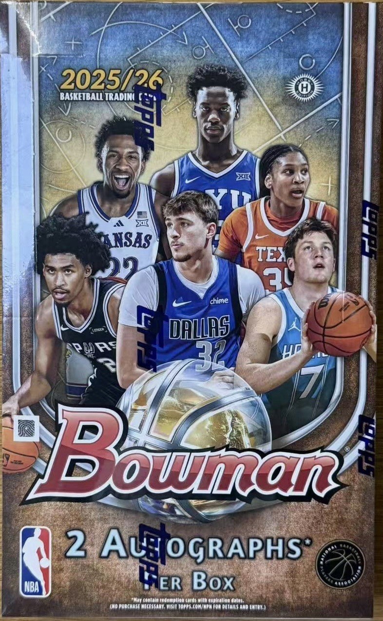 2025-26 Bowman Basketball Hobby Box Brand New Factory Sealed