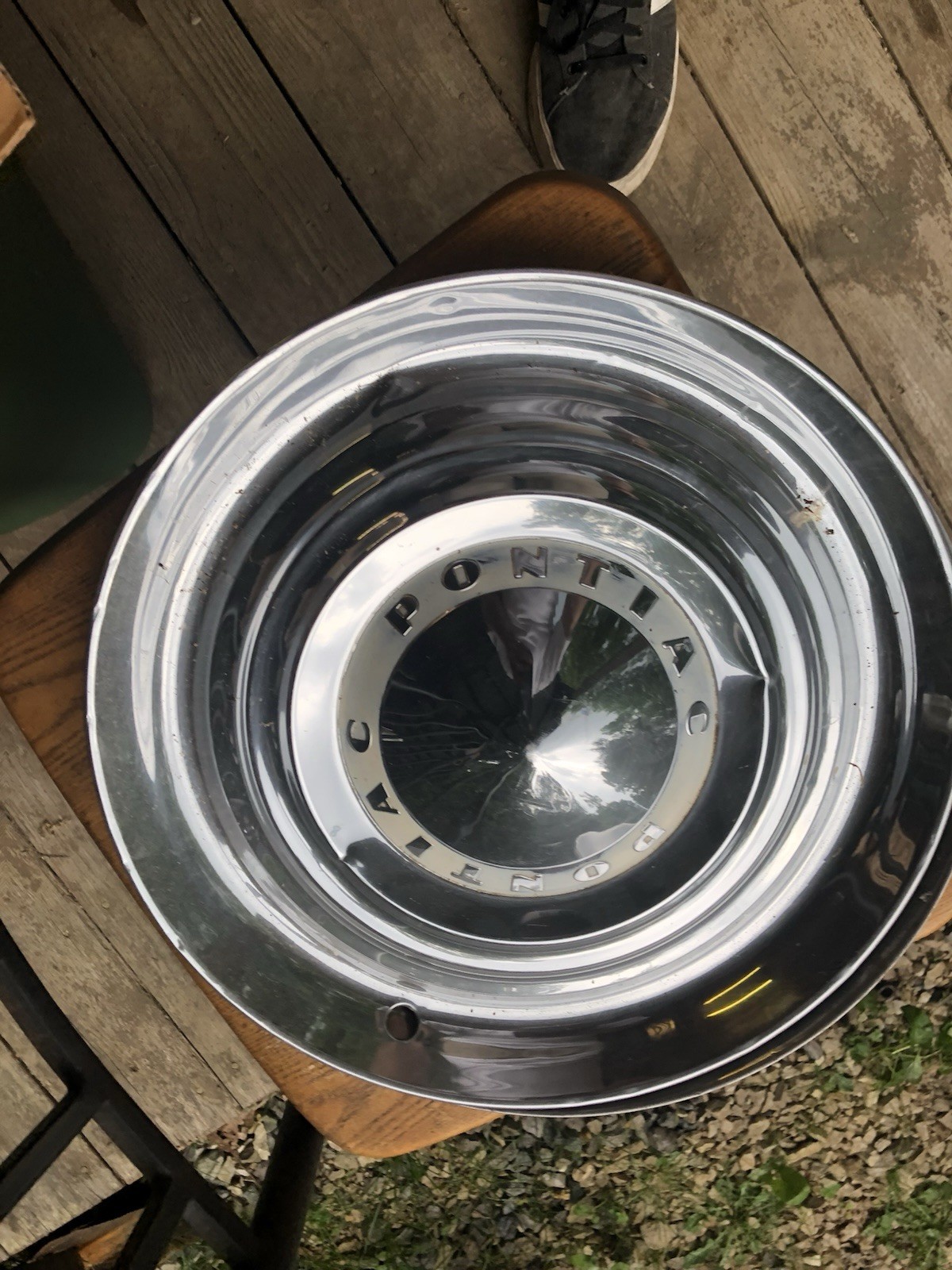 1953/54 Chieftain Hubcaps Set Of 5 