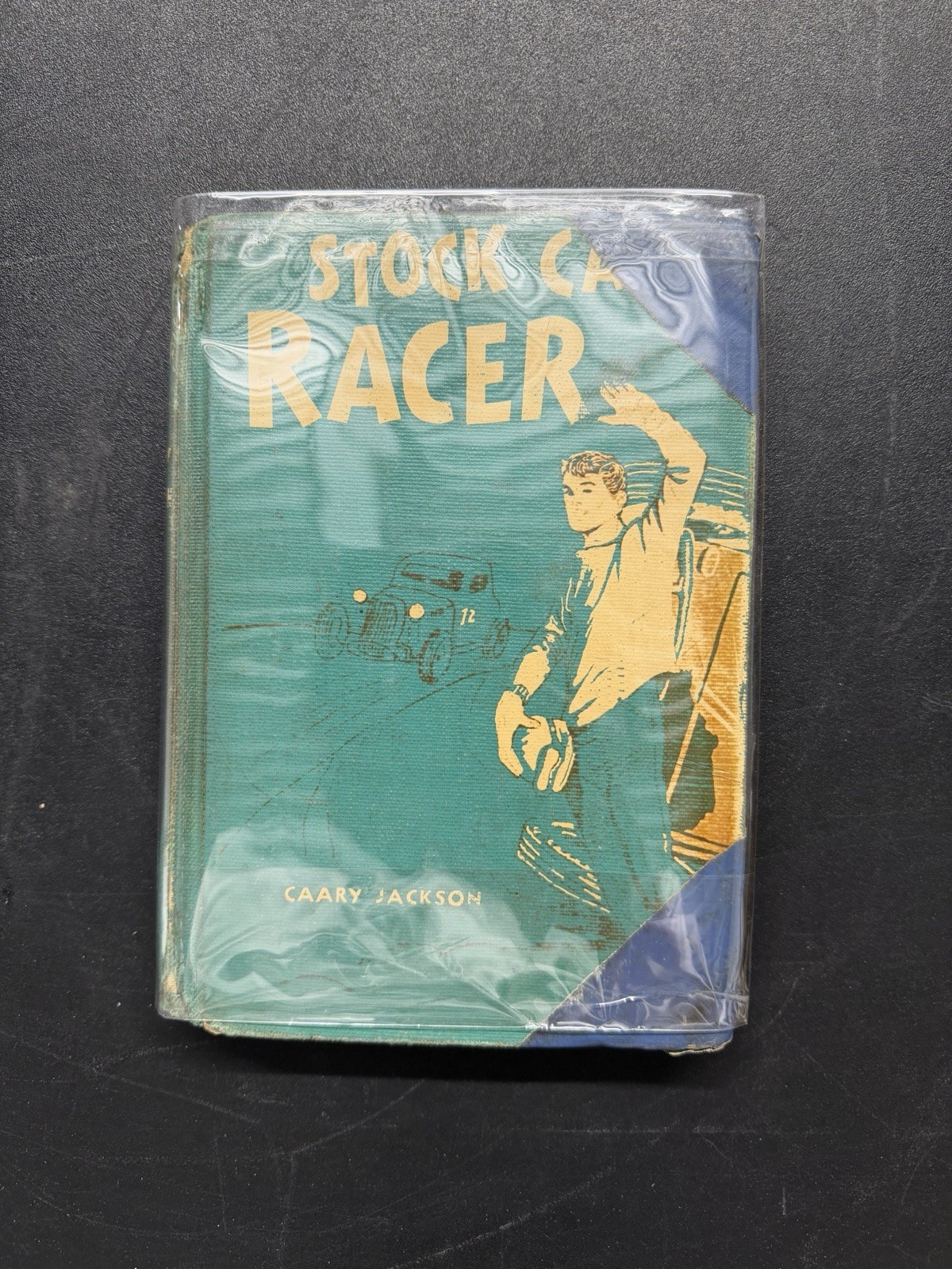Vintage 1957 Stock Car Racer Caary Jackson Hardcover Library Copy Vintage 1957 Stock Car Racer Caary Jackson Hardcover Library Copy