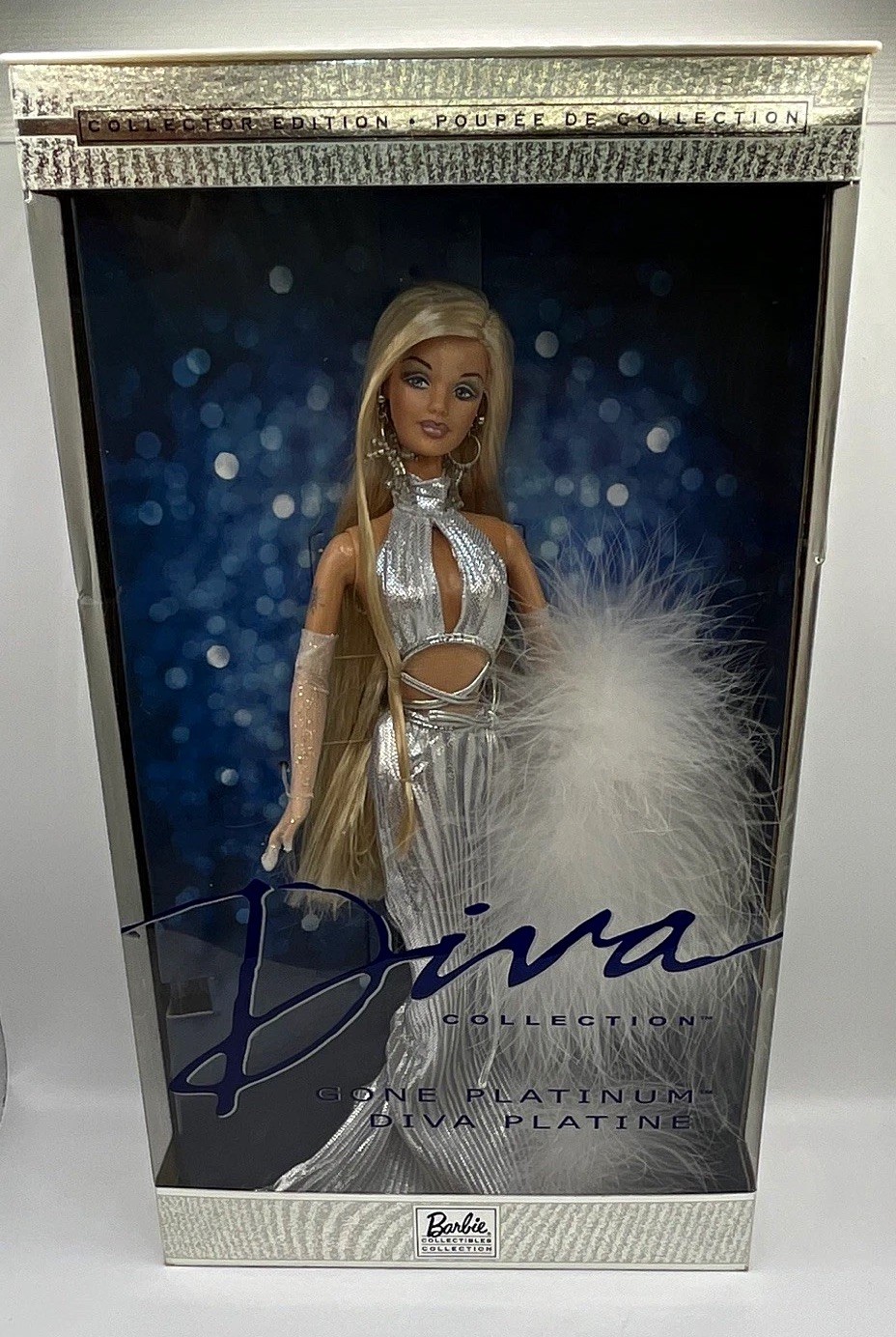 Vintage Barbie Diva Collection Gone Platinum Doll Collector Edition (2001) 