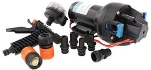 Jabsco P501J119N3A Hotshot Series Washdown Pump, 12V, 5GPM P501J-119N-3A