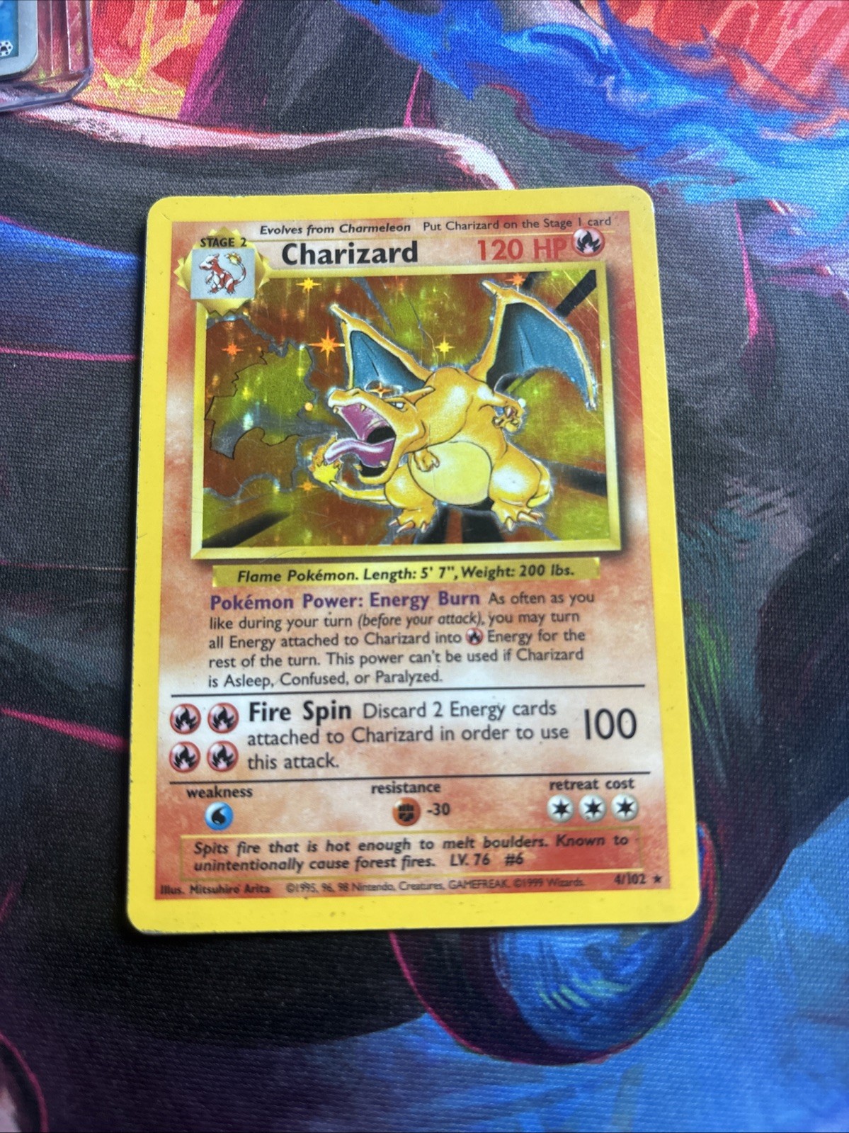 Charizard 4/102 Base Set Holo Charizard 4/102 Base Set Holo