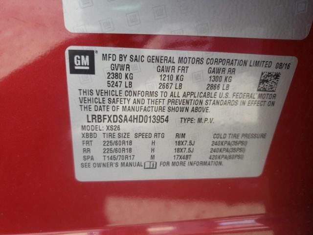 Transmission 2.5L AWD Fits 17-20 ENVISION 144467