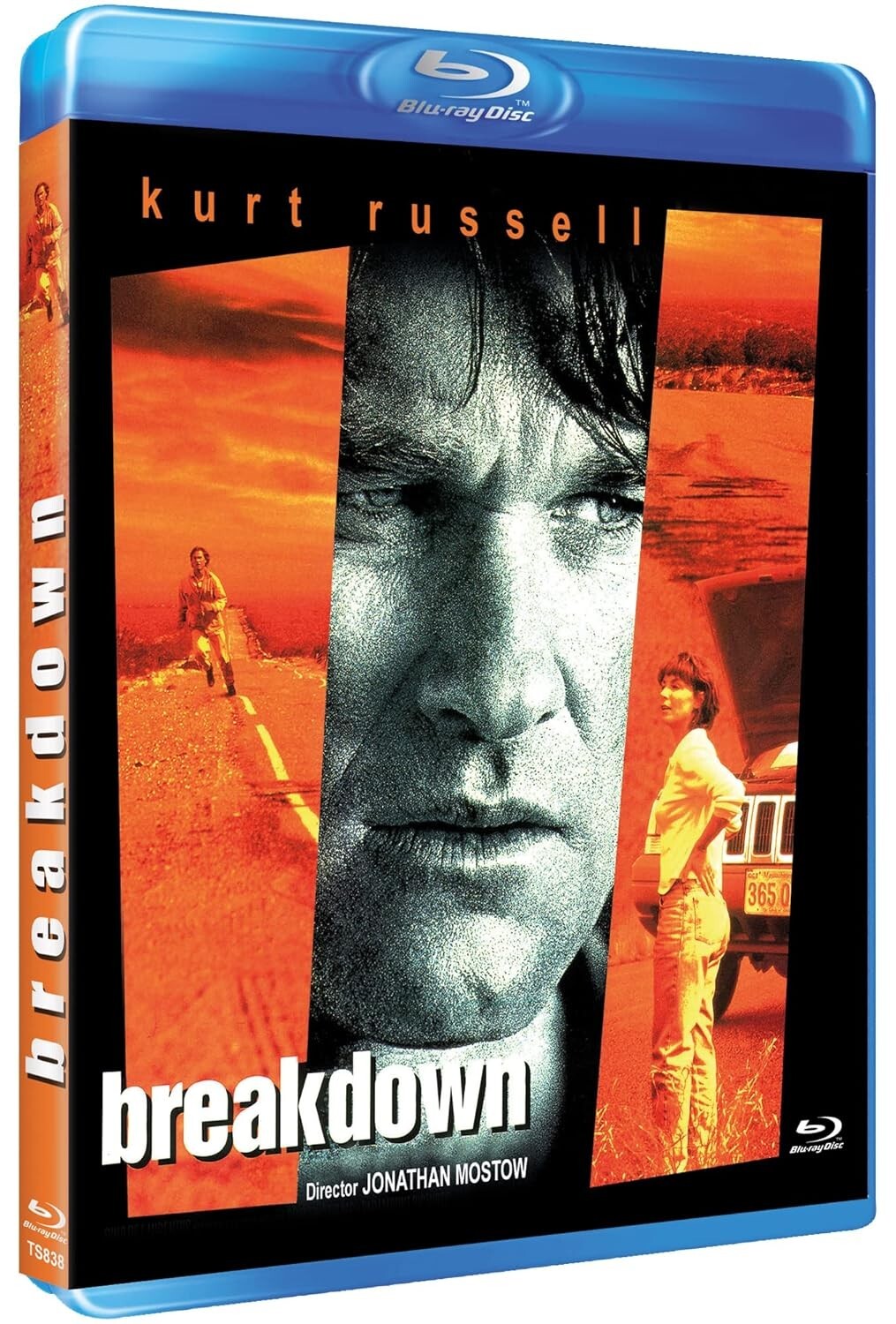 Breakdown (1997) Kurt Russell Blu-Ray NEW (Spanish Package/English Audio)
