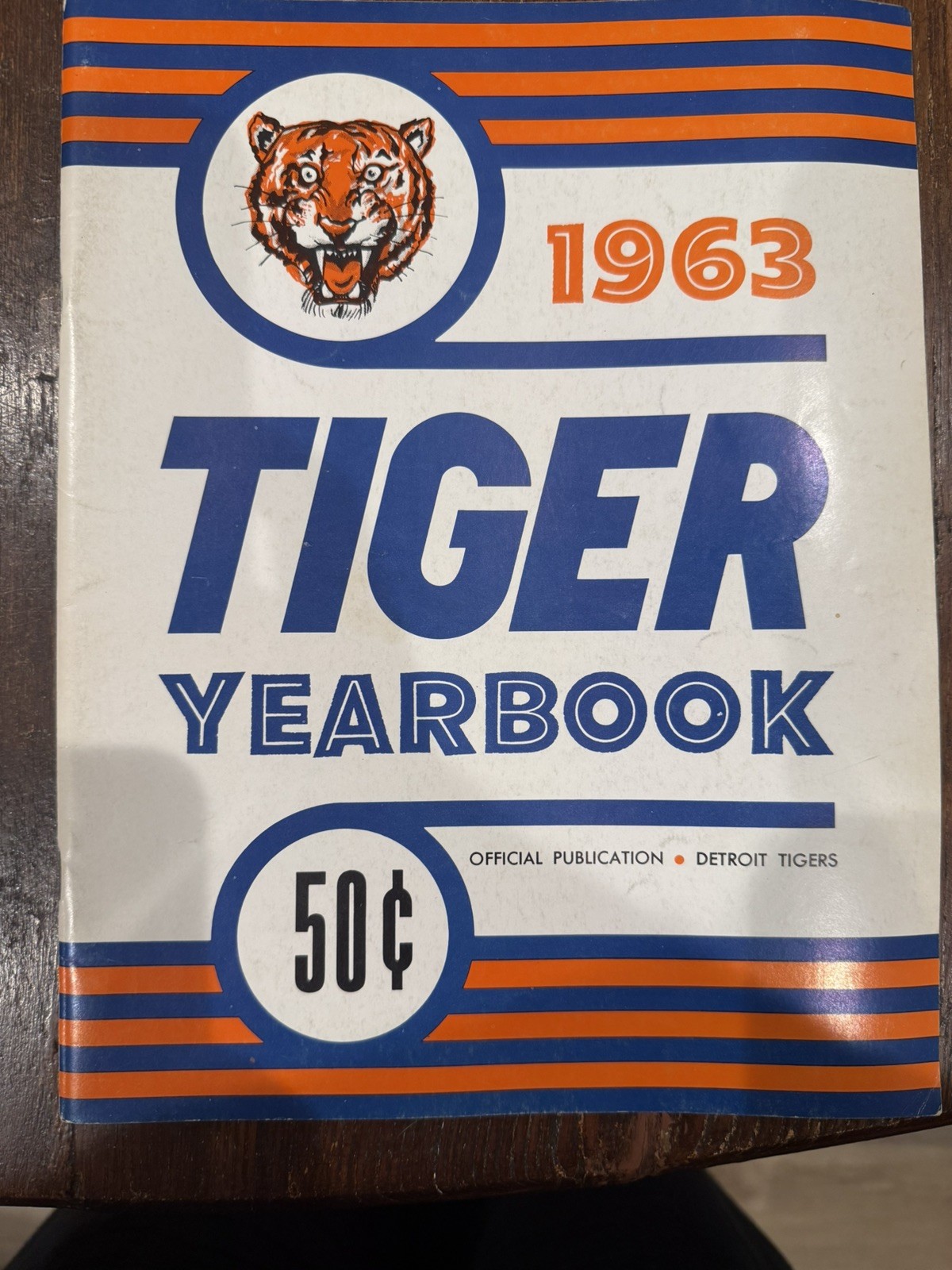 Vintage 1963 Detroit Tigers Yearbook