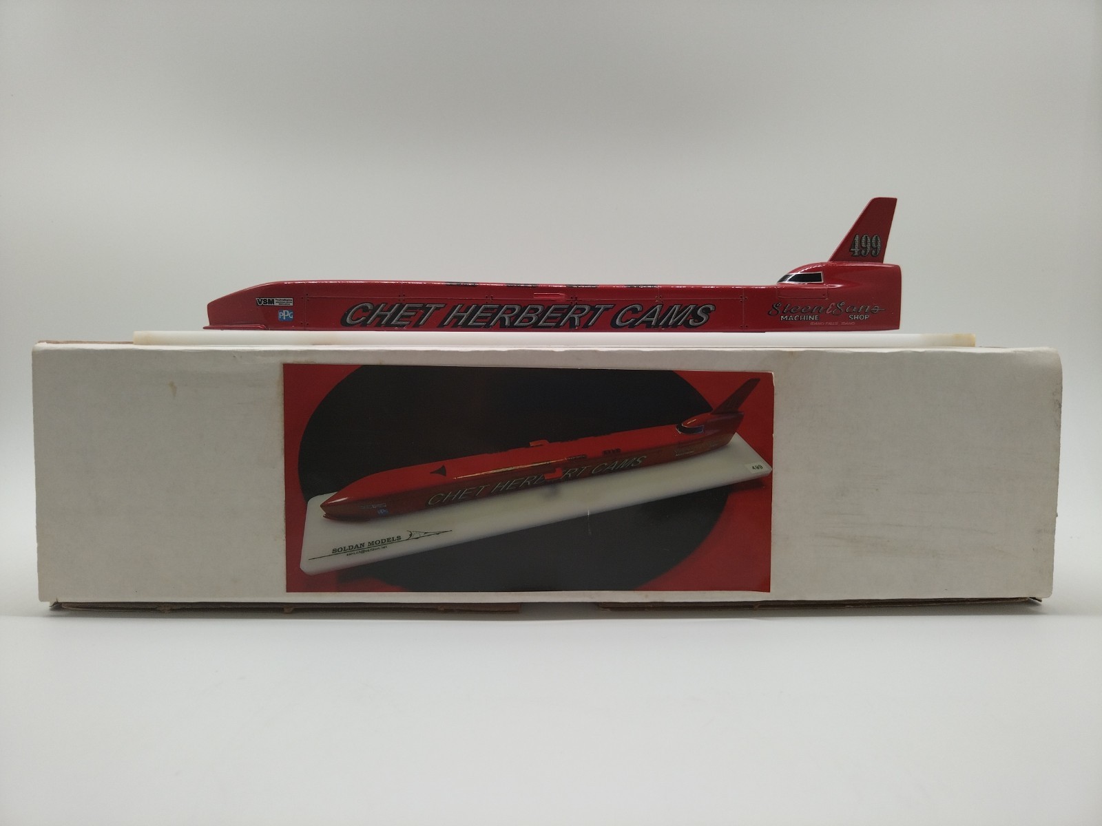 Soldan Models 1/43 Chet Herbert 499 Streamliner 1998. Wow Super Rare 