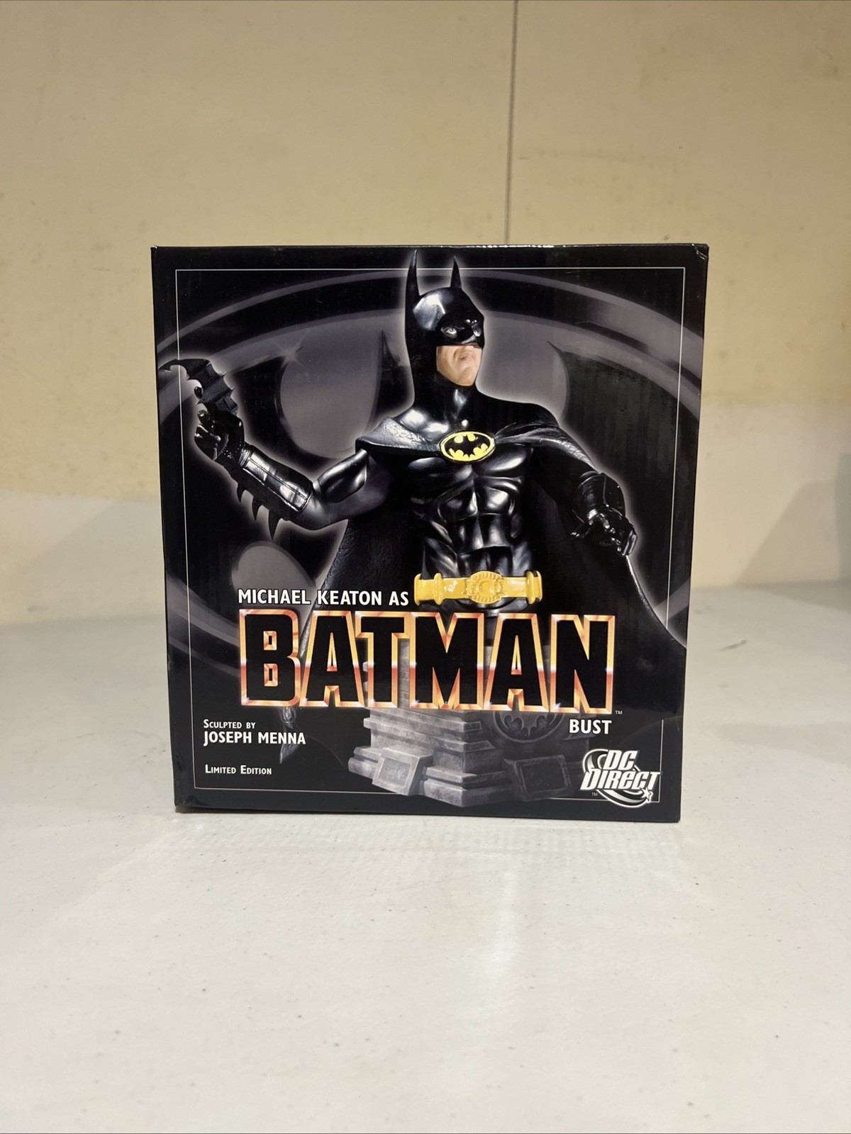 DC Direct Batman 1989 Bust Michael Keaton 11/2500 New Sealed