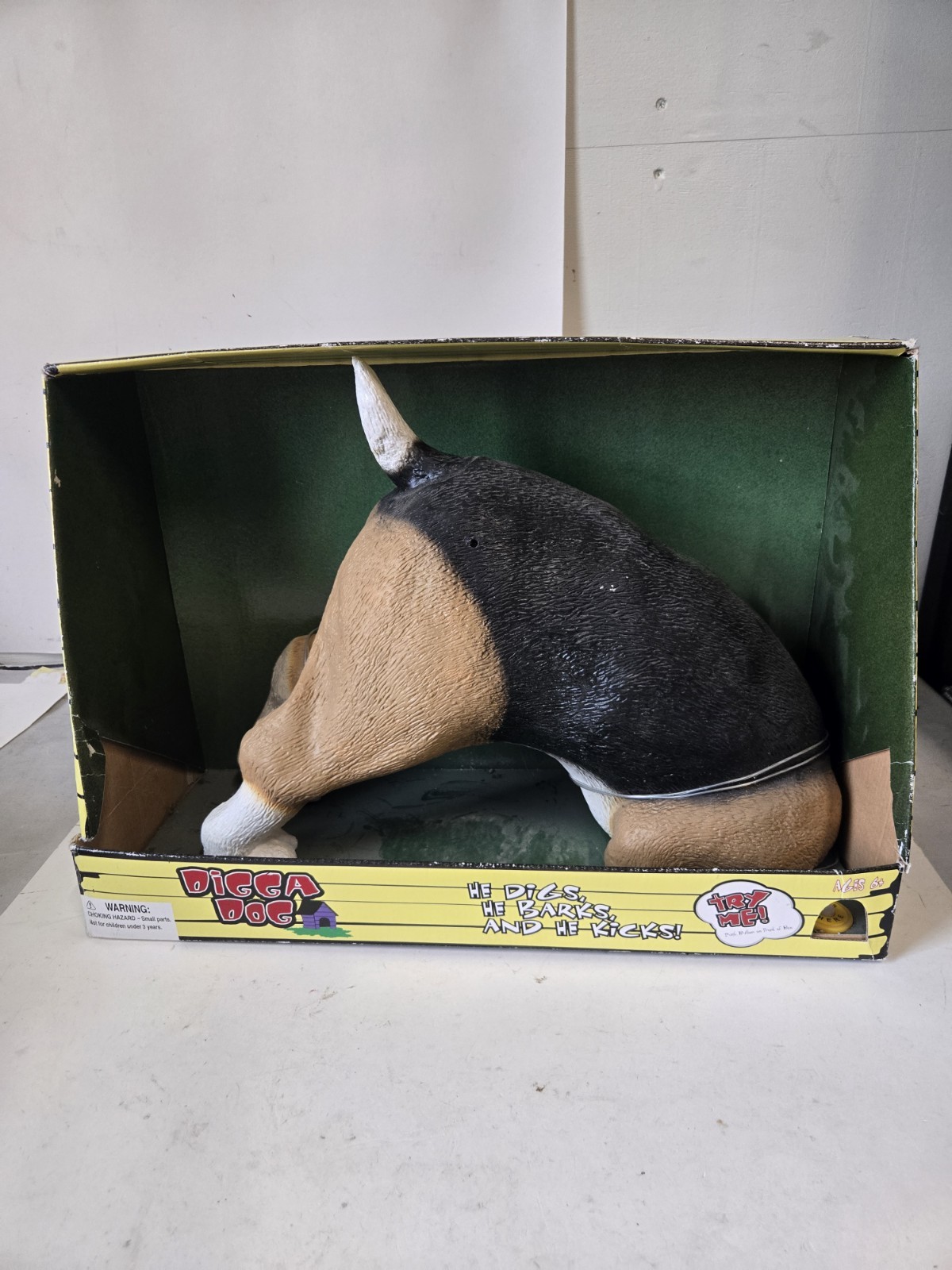 Beagle Digga Dog Animated + Sound Digger RARE 2005 *AS IS* Read Description