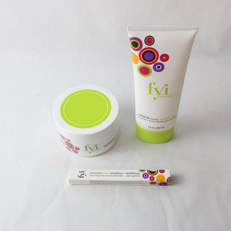 Arbonne F.Y.I. Bath Body Care Set NEW