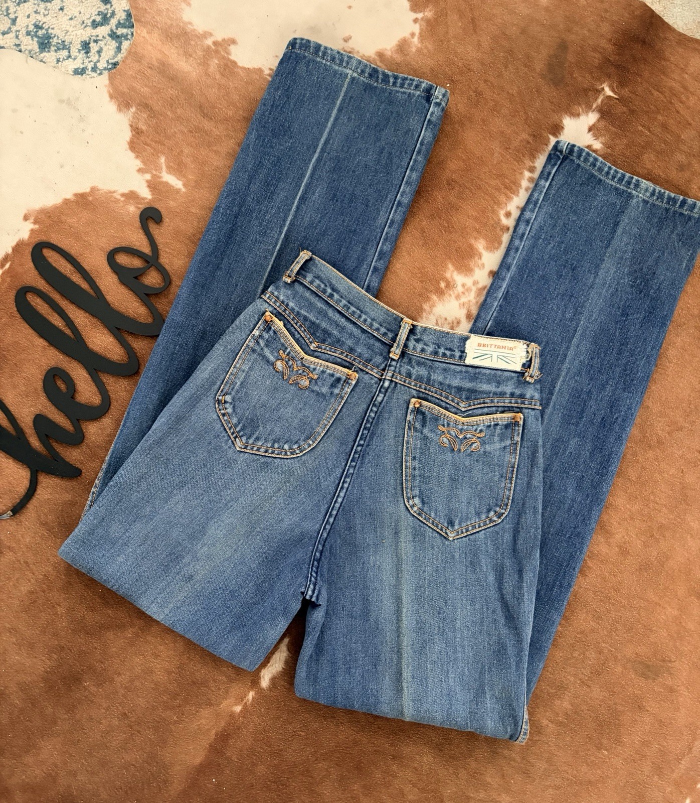 Vintage 70’s Brittania Hippie Jeans