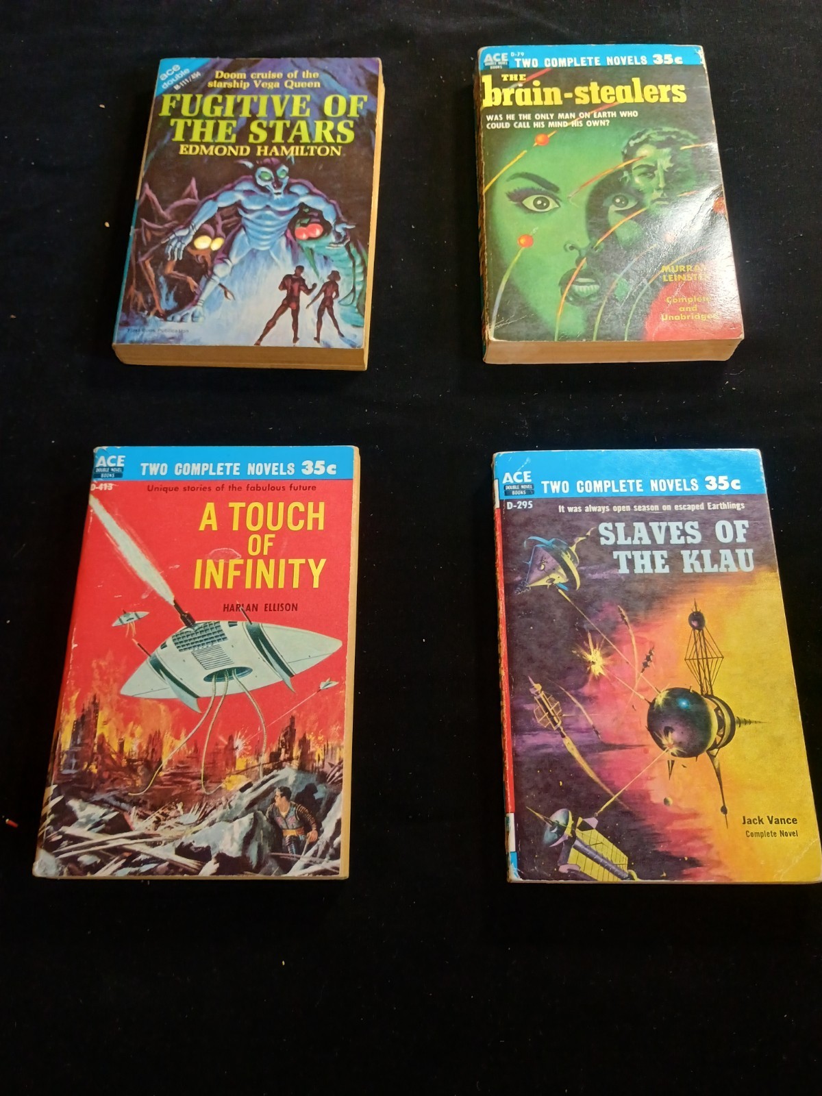 4 Ace Doubles Science Fiction B109 4 Ace Doubles Science Fiction B109