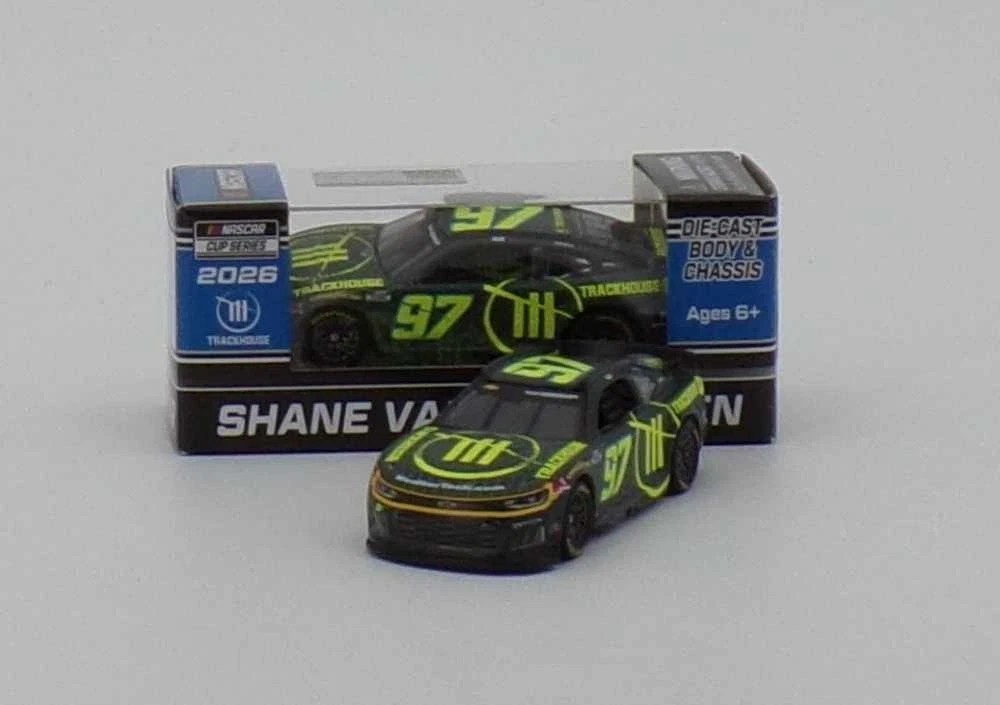 NASCAR 2026 SHANE VAN GISBERGEN #97 TRACKHOUSE 1/64 CAR NASCAR 2026 SHANE VAN GISBERGEN #97 TRACKHOUSE 1/64 CAR