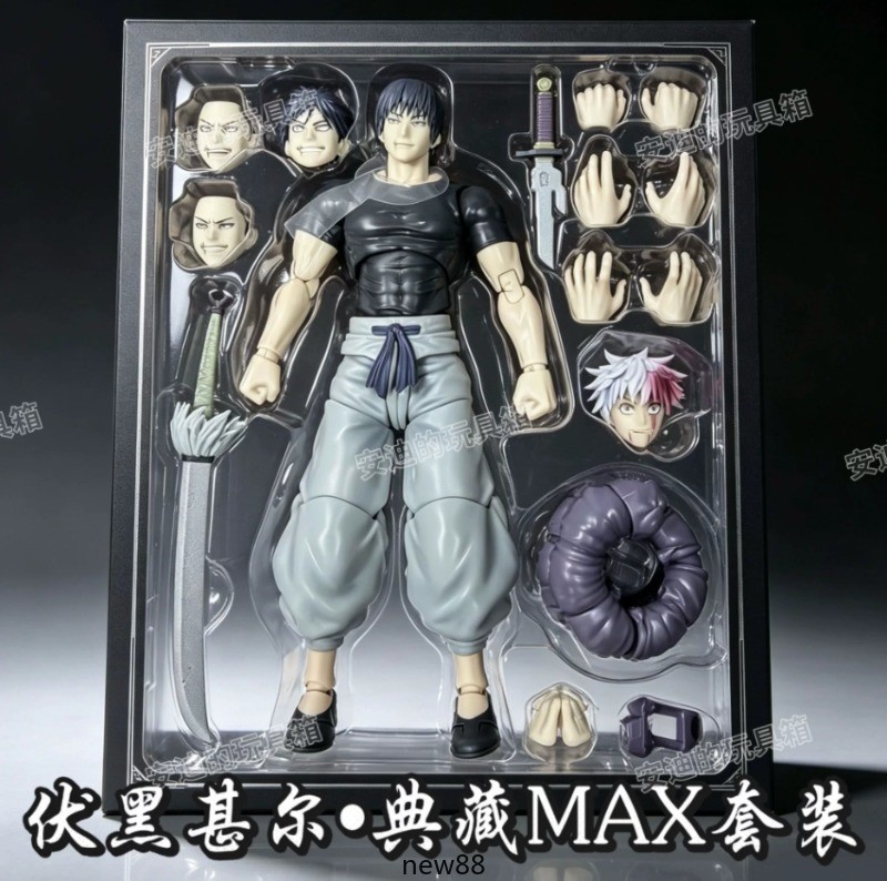 Anime Jujutsu Kaisen Toji Fushiguro Articulated Collectible Action‑Figure Model Anime Jujutsu Kaisen Toji Fushiguro Articulated Collectible Action‑Figure Model