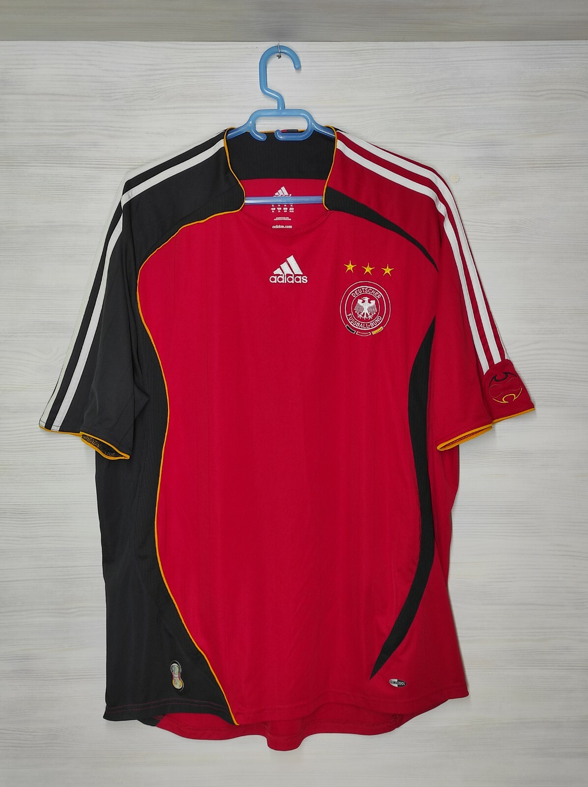 GERMANY 2006-08 AWAY SHIRT ADIDAS 066897 JERSEY SIZE XL
