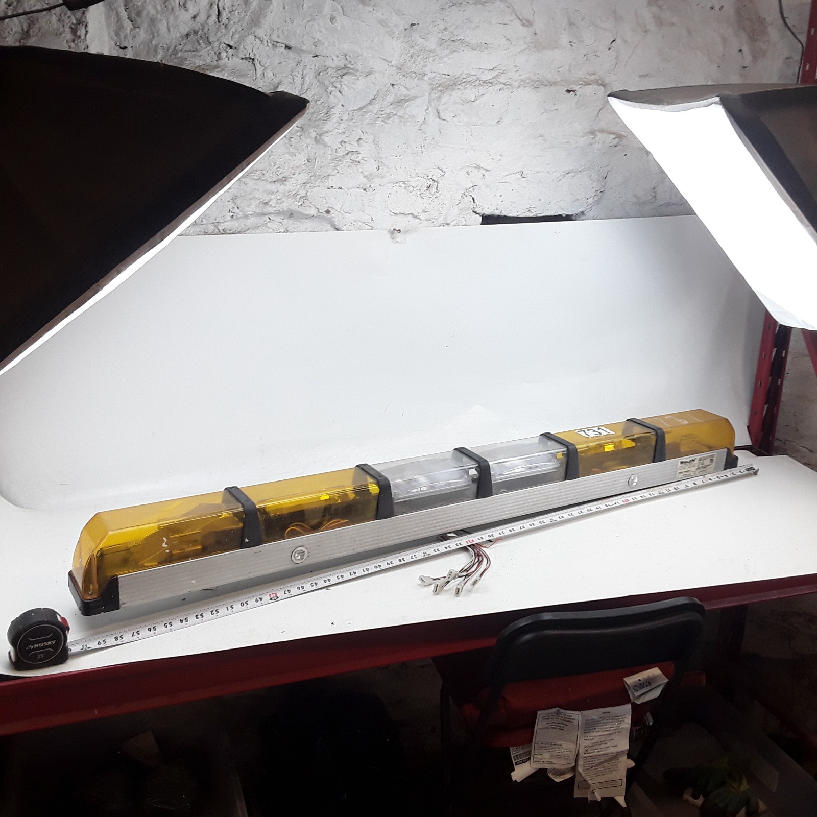 Whelen 45B60 4500 Plus Series Super-LED Emergency Light Bar 60\