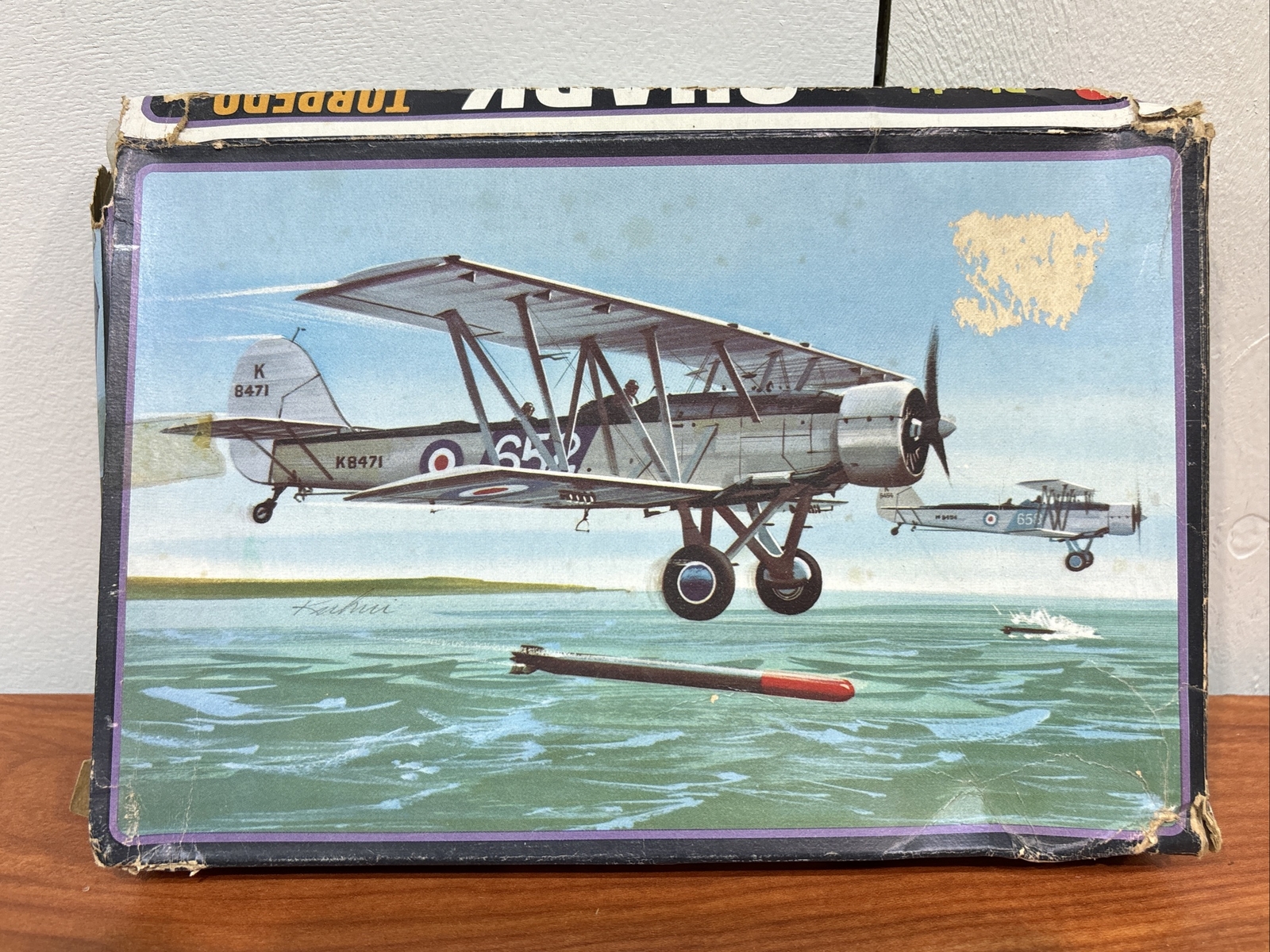 AMT Frog Blackburn Shark Torpedo-Bomber 1/72 Scale Model Kit A-605:80 CV JD