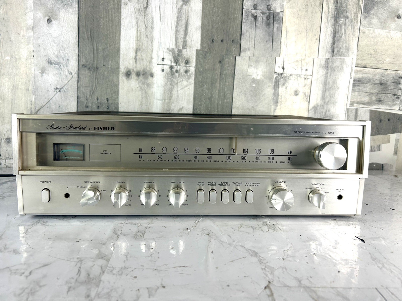 RARE 70’s Fisher Silverface Stereo Receiver (RS-1015)