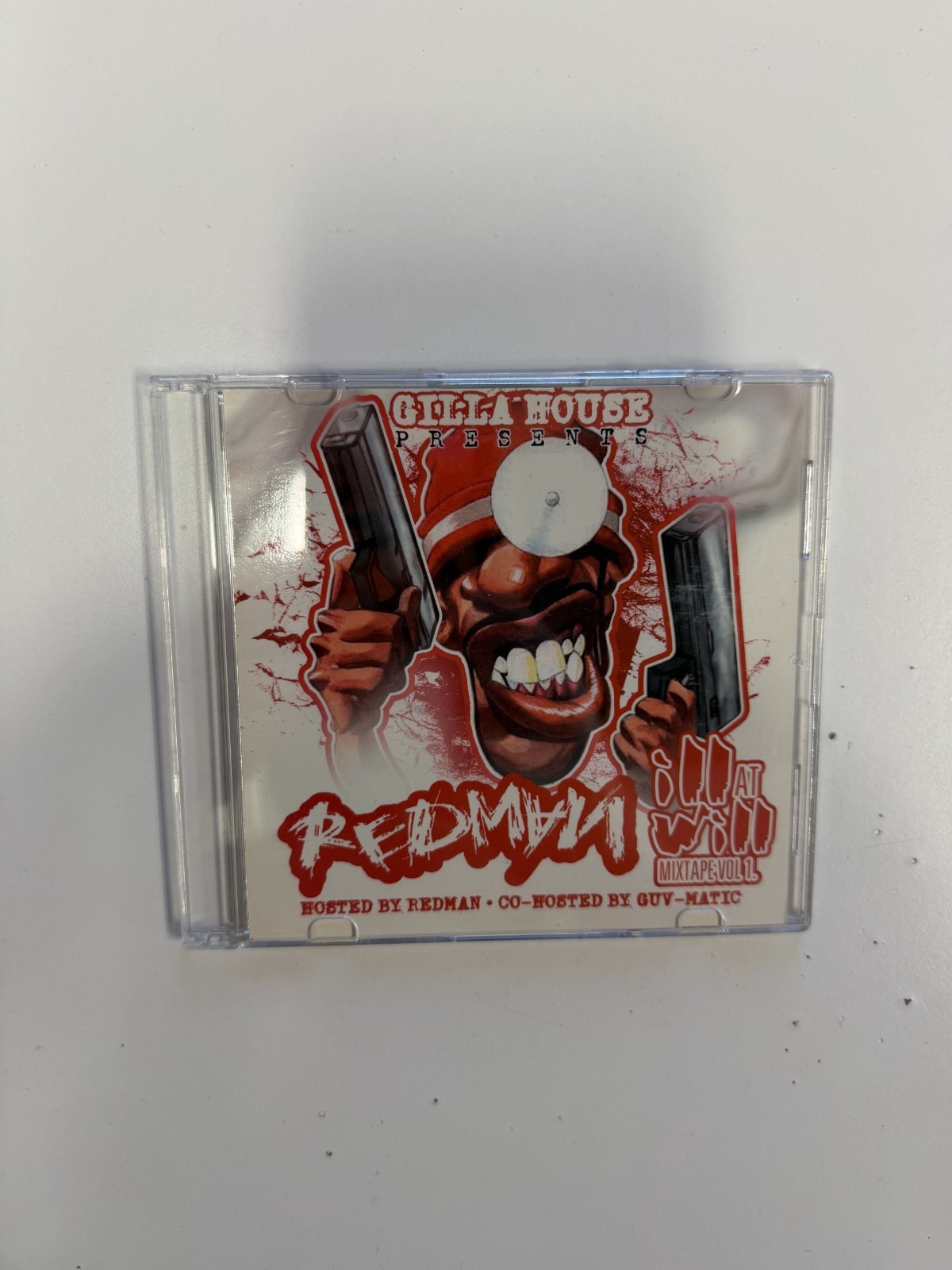 REDMAN ILL AT WILL VOL 1 MIXTAPE MIX CD PROMO RARE REDMAN ILL AT WILL VOL 1 MIXTAPE MIX CD PROMO RARE