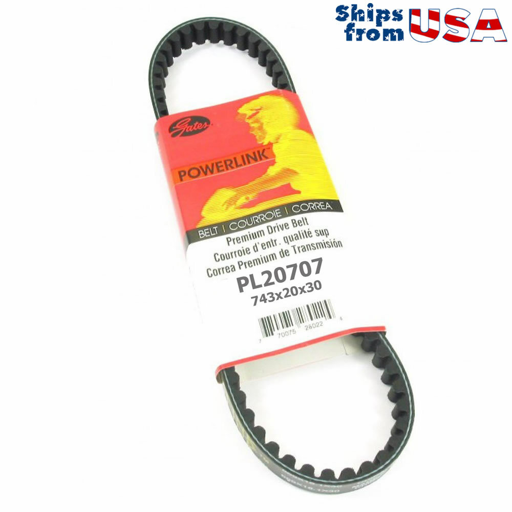 Gates Powerlink PL20707 replaces 743 20 30 Standard CVT Drive Belt Gates Powerlink PL20707 replaces 743 20 30 Standard CVT Drive Belt