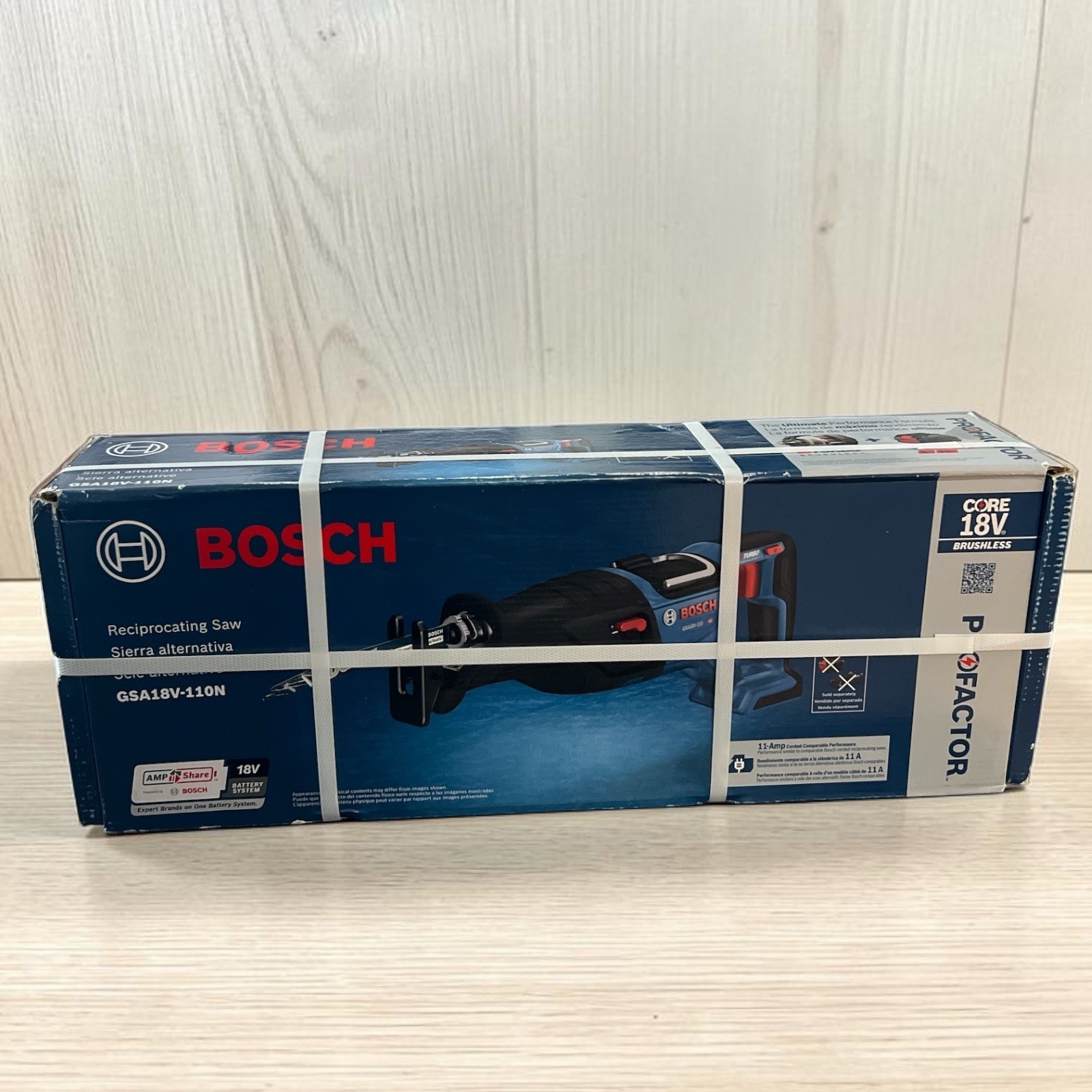 Bosch 18V Brushless Cordless Reciprocating Saw Variable Speed GSA18V-110N Bosch 18V Brushless Cordless Reciprocating Saw Variable Speed GSA18V-110N