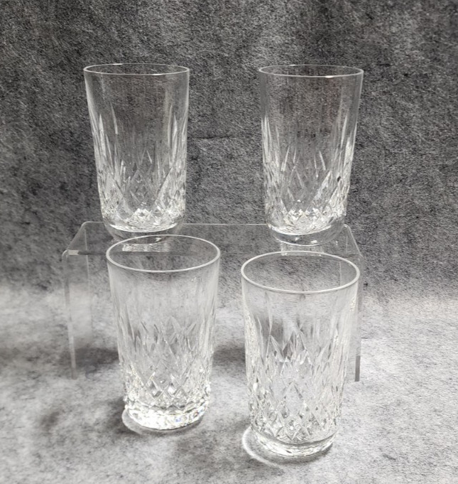 4 WATERFORD LISMORE 12 OZ. TUMBLER SIGNED