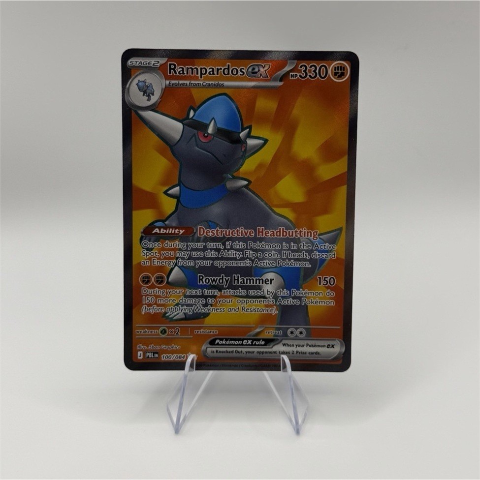 Pokemon TCG Rampardos EX 100/084 Pokemon TCG Rampardos EX 100/084