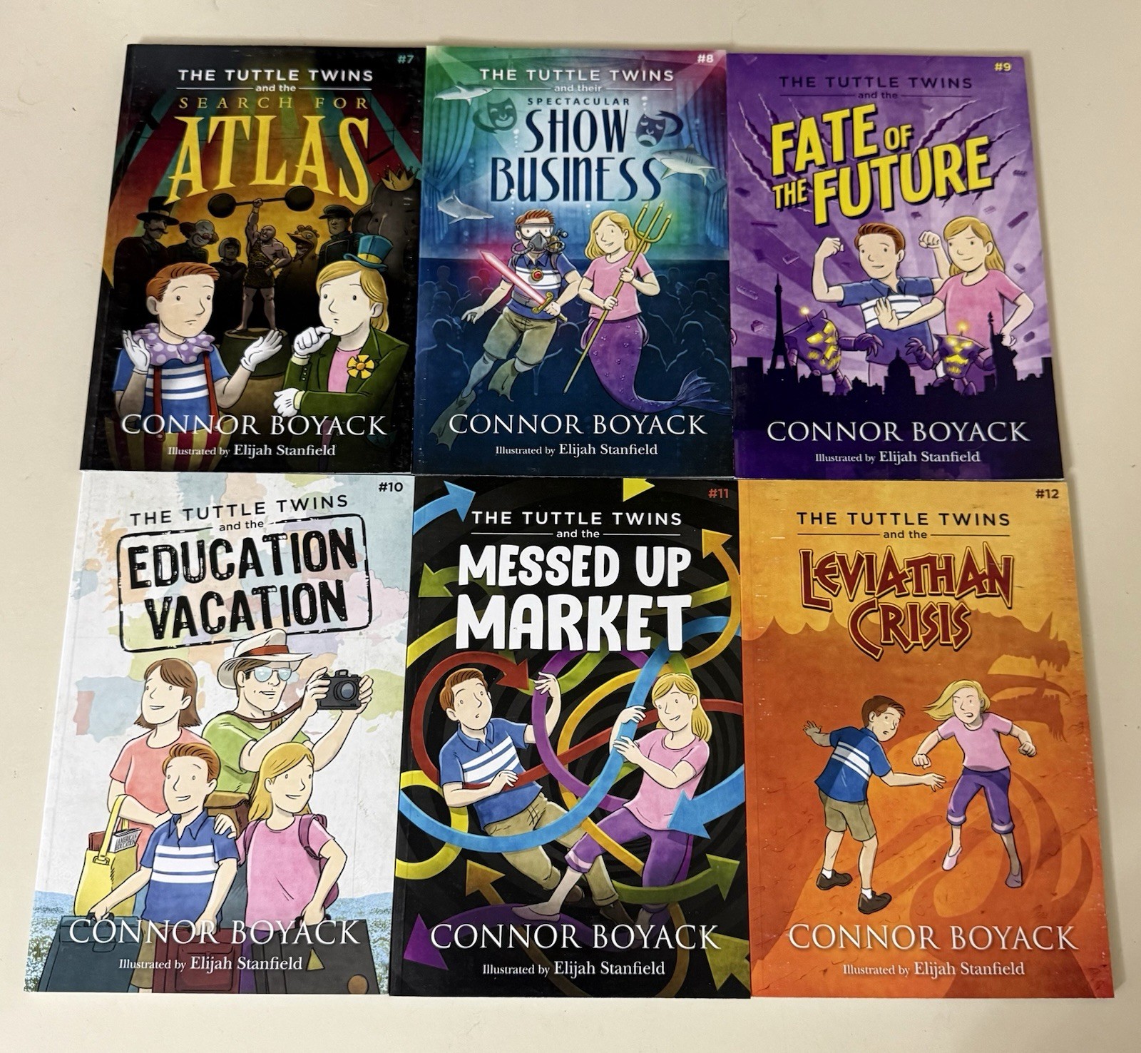 The Tuttle Twins Complete Series Set 1-12 Connor Boyack